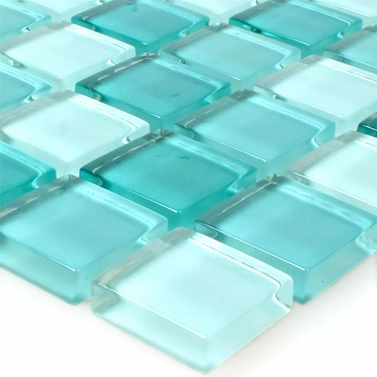 Padrão de Mosaico De Vidro Azulejos Verde Mix 