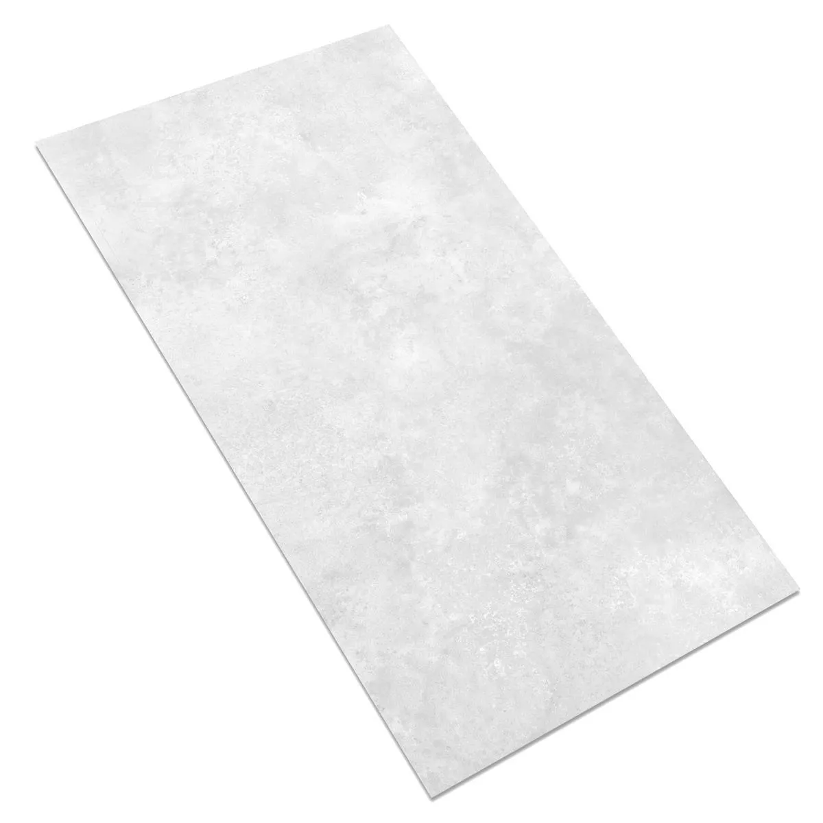 Ladrilho Illusion Aparência de Metal Lappato Branco 30x60cm