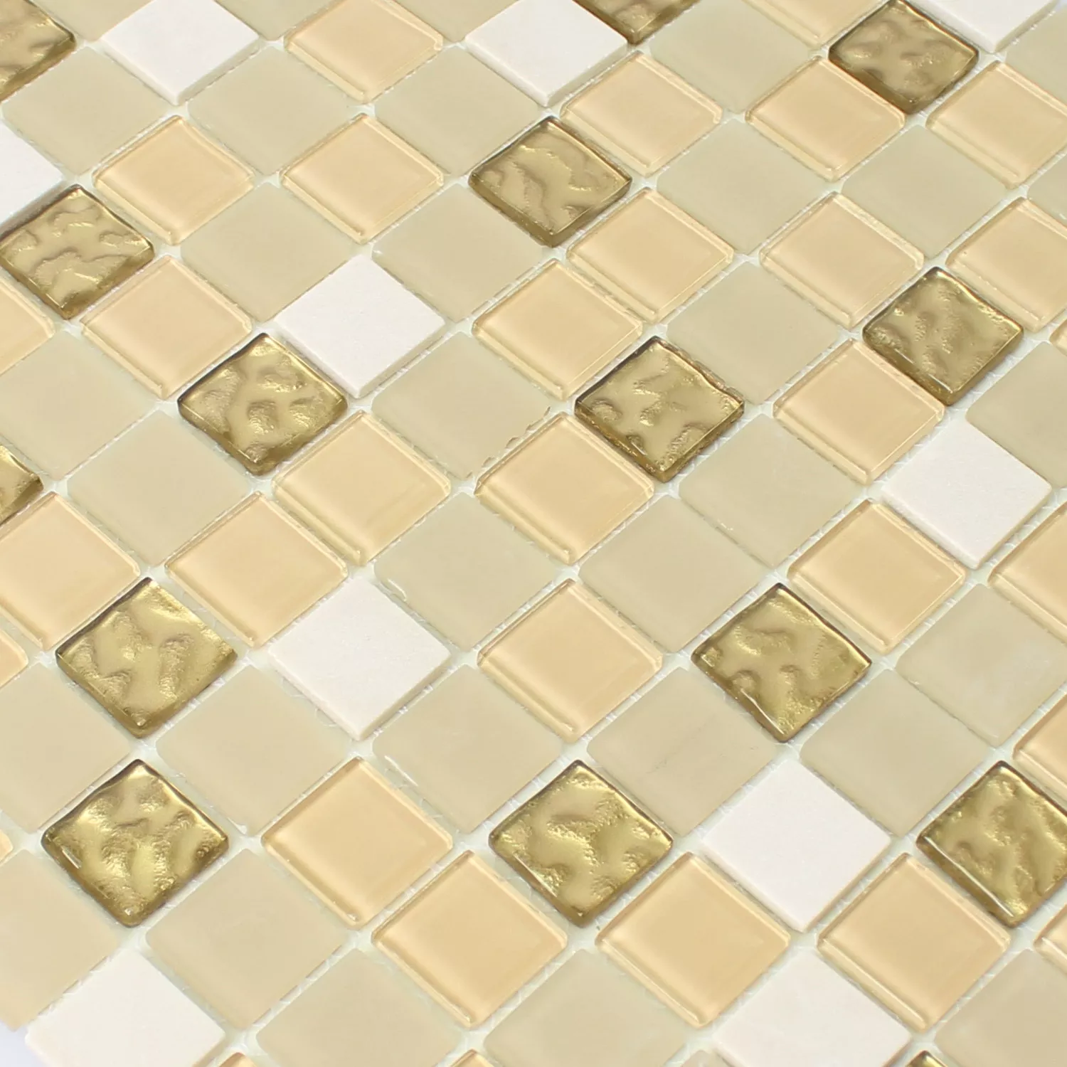 Autoadesivo Azulejo Mosaico Pedra Natural Vidro Ouro