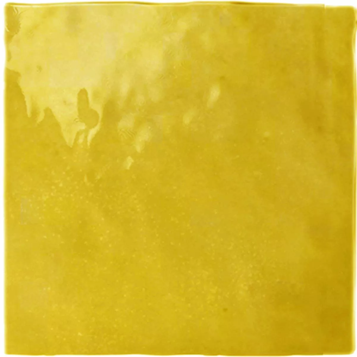 Azulejo Rebecca Ondulado Amarelo 16,2x16,2cm
