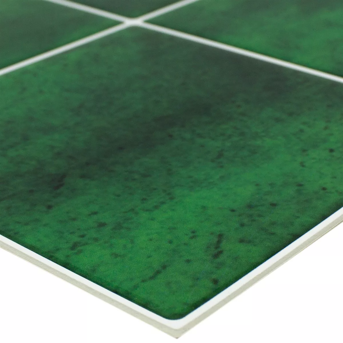 Azulejo Mosaico Lavin Verde Brilhante Autoadesivo