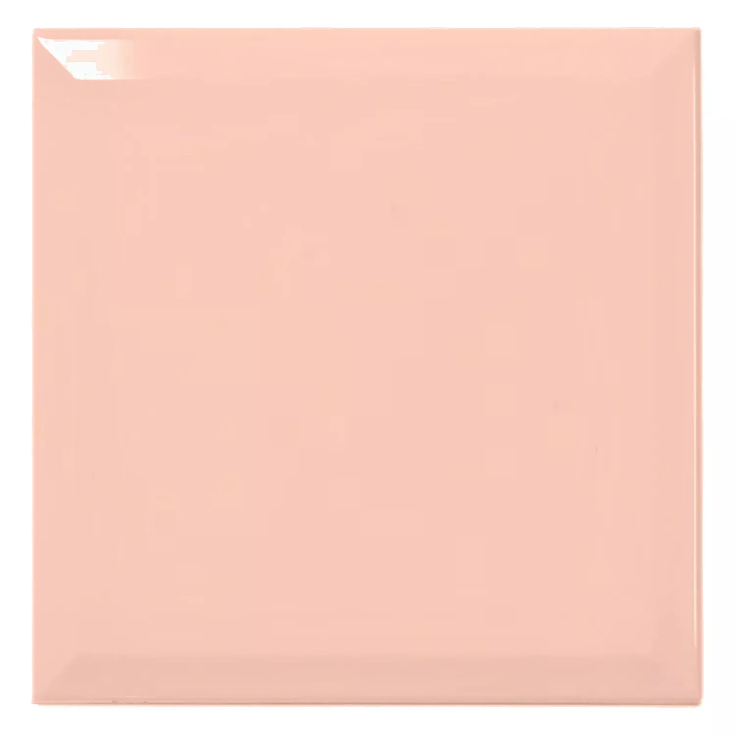Ladrilho do metrô Laranja Brilhante 20x20 cm Faceta Freetown Salmon