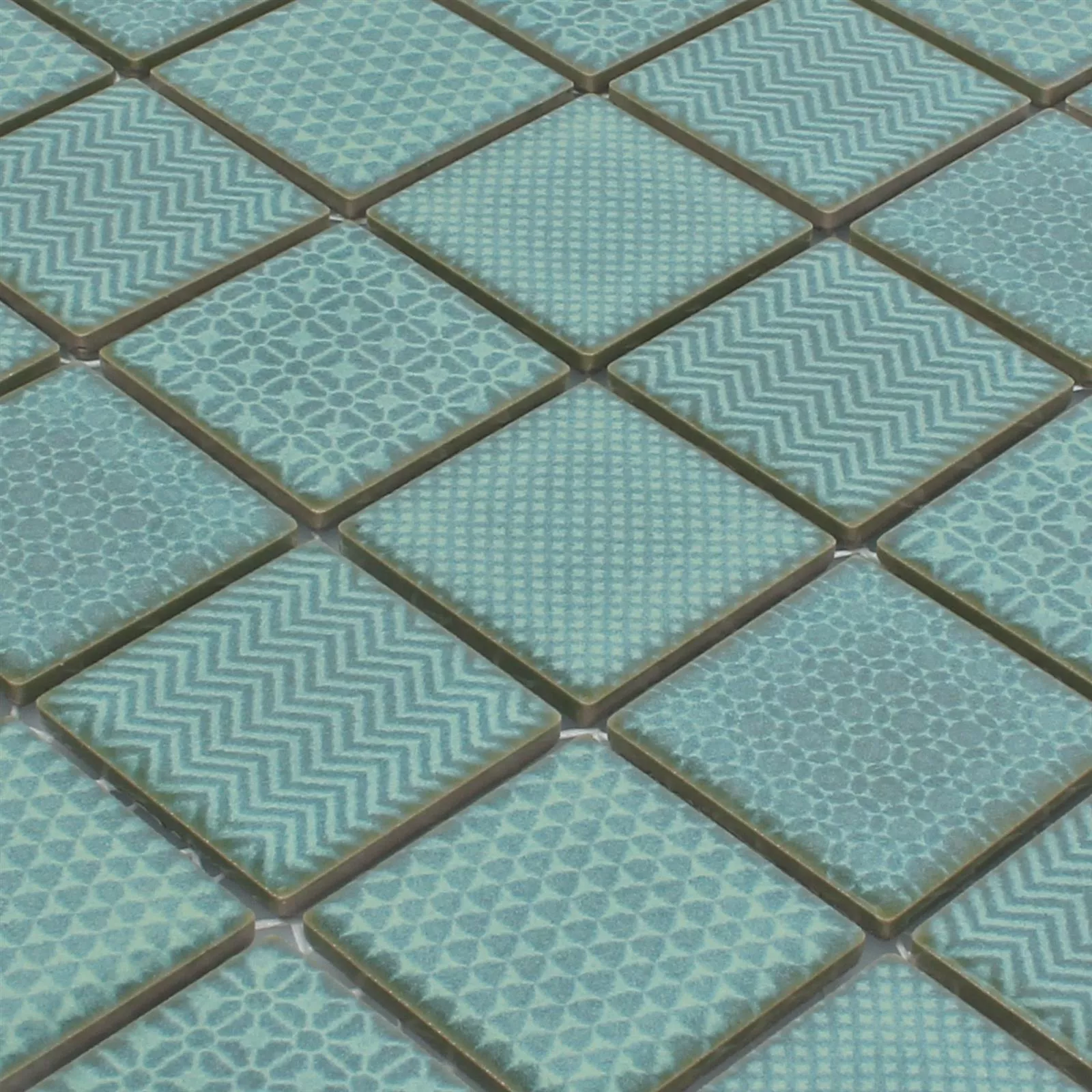 Azulejo Mosaico Cerâmica Sapporo Verde