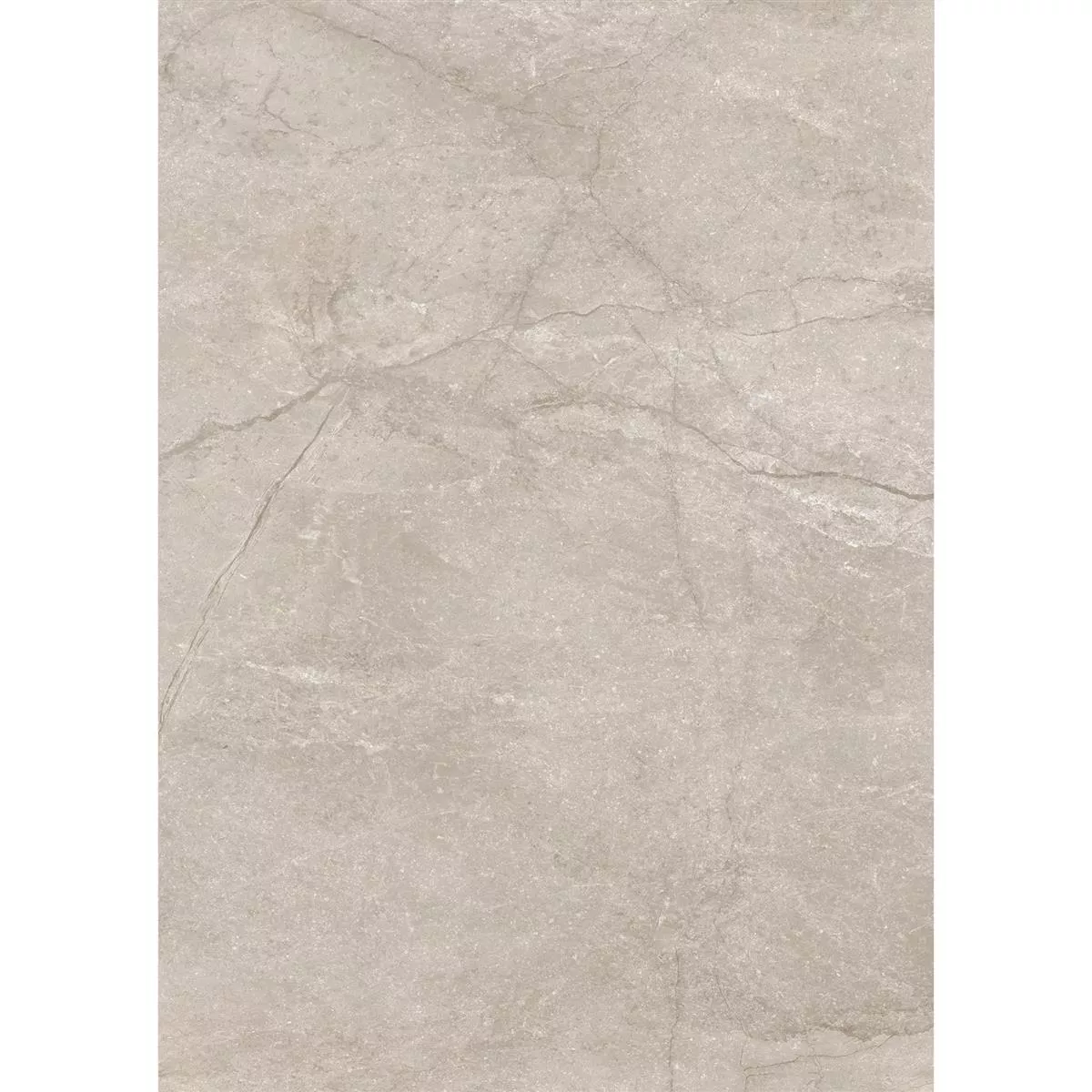 Ladrilhos Pangea Aparência de Mármore Polido Bege 60x120cm