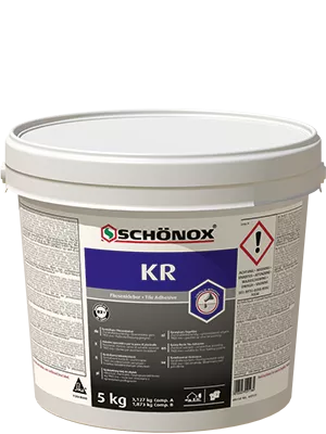 Resina epóxi adesiva para azulejos Schönox KR 5 kg