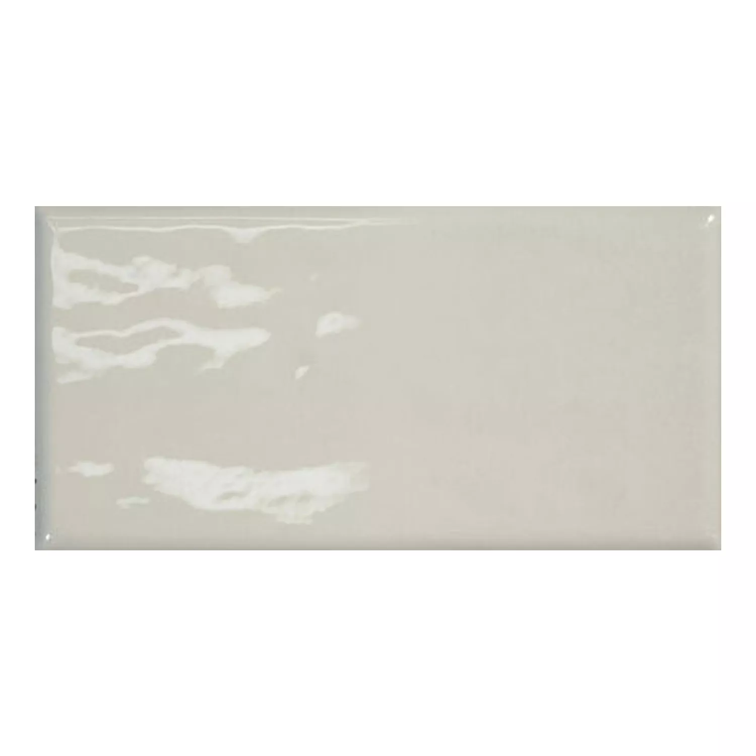 Calissi Cinza Brilhante Rústico 7,5x15 cm Artic Grey