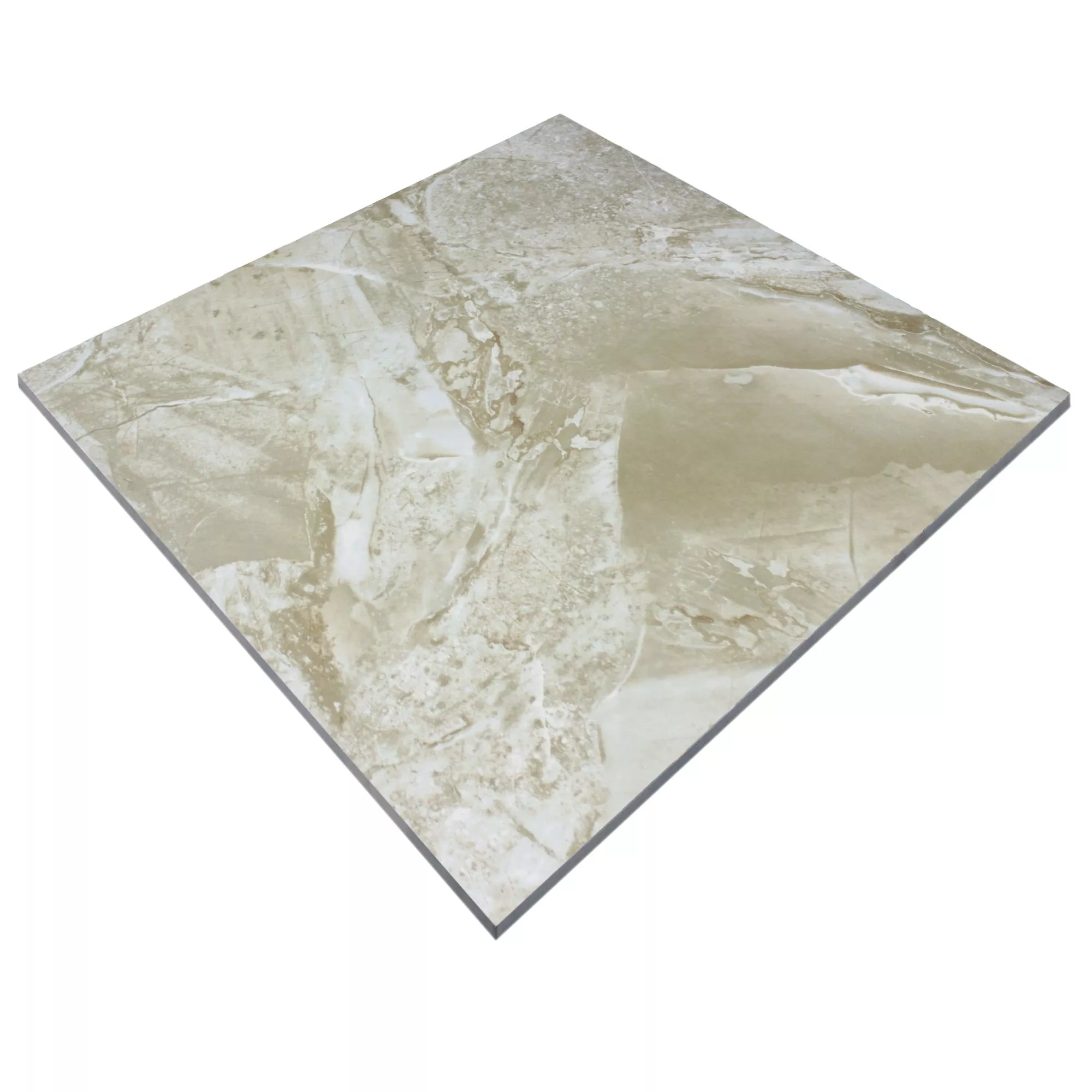 Ladrilhos Aparência de Mármore Himalaya Prata Polido 60x60cm