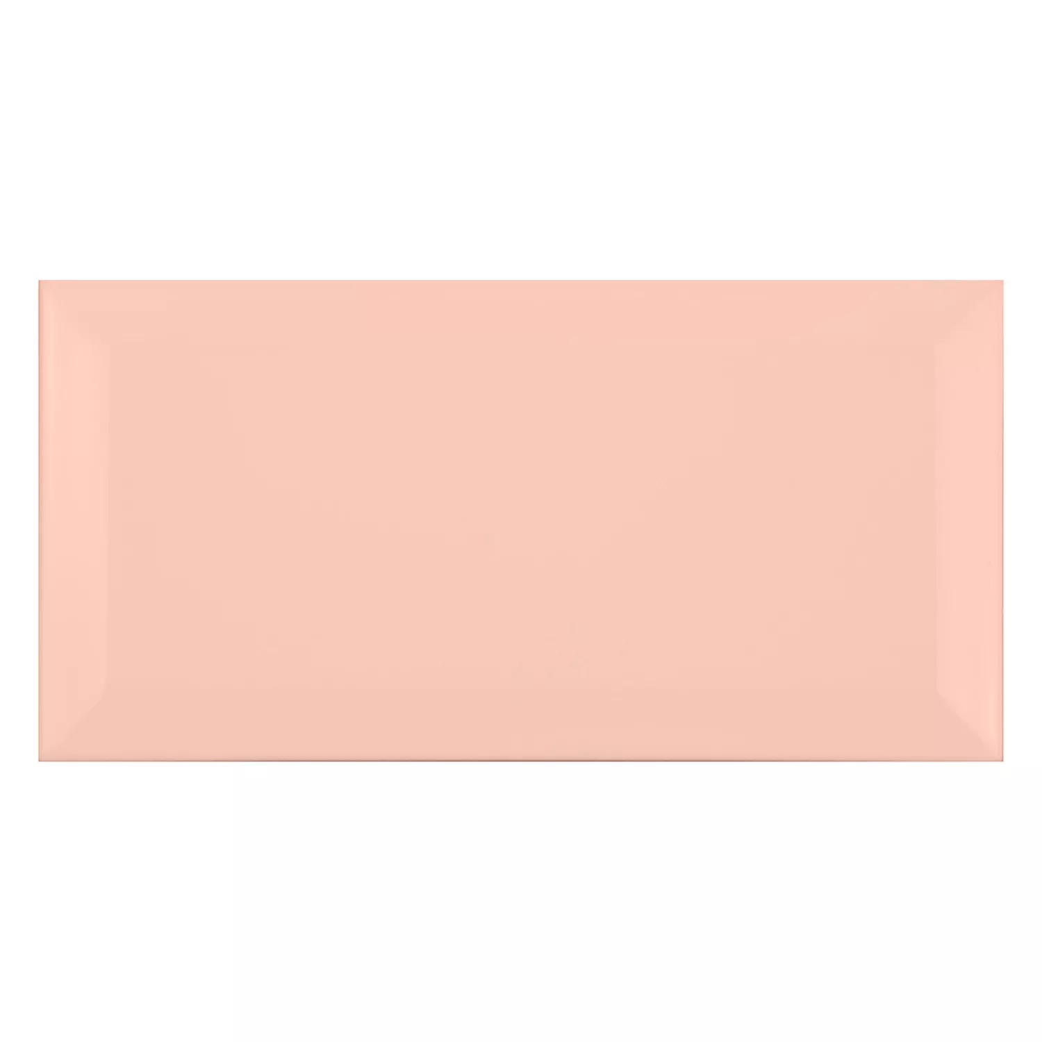 Ladrilho do metrô Laranja Fosco 10x20 cm Faceta Jasper Salmon