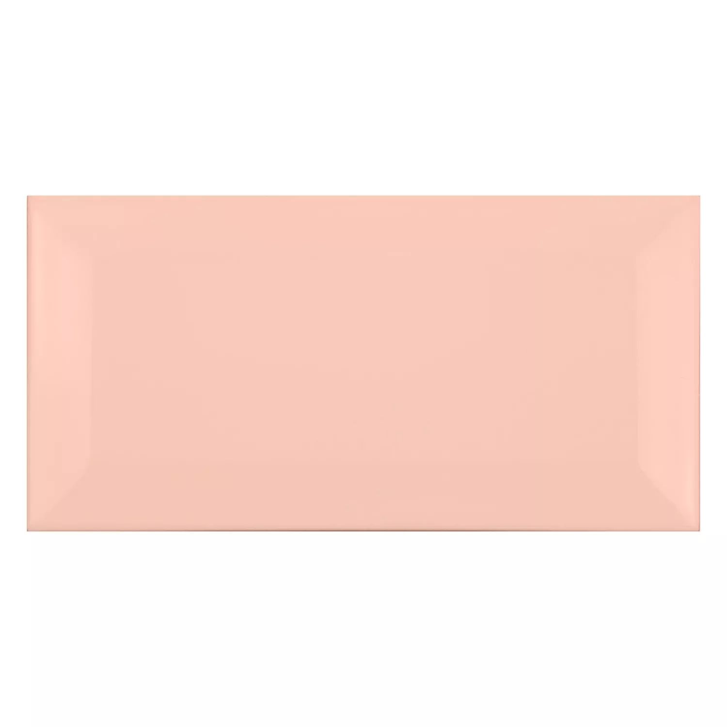 Ladrilho do metrô Laranja Fosco 7,5x15 cm Faceta Pitcox Salmon