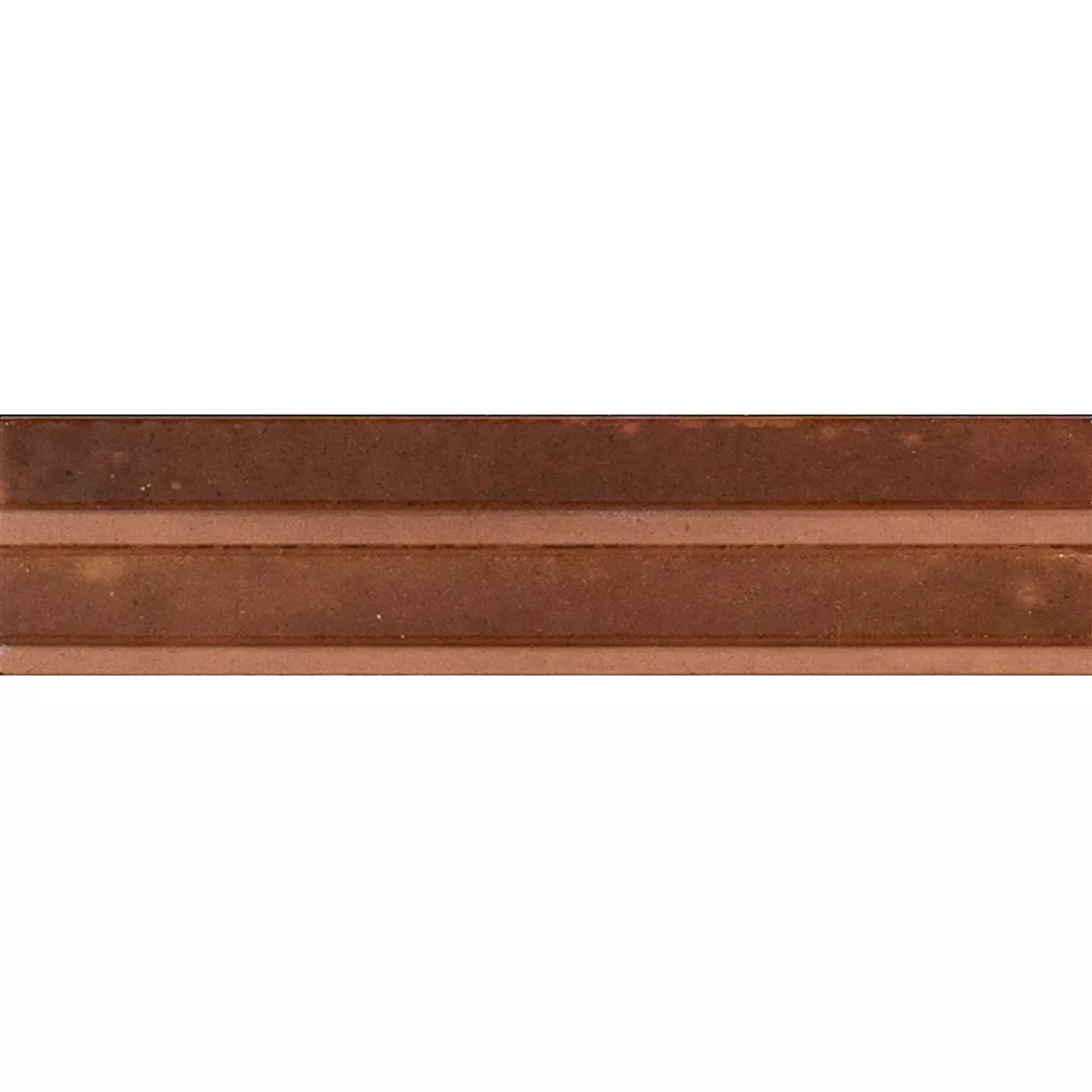 Artemis Marrom Brilhante Estruturada 3D 6x24 cm