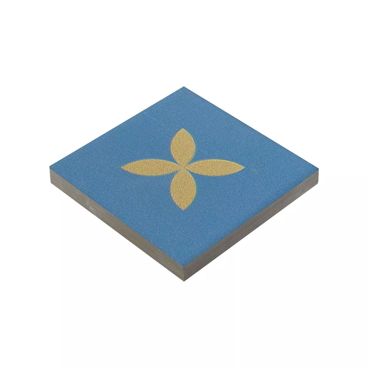 Grés Porcelânico Azulejos Genexia Decor Ocre Rosana 4,6x4,6cm Grés Porcelânico Azulejos Genexia Decor Ocre Rosana 4,6x4,6cm