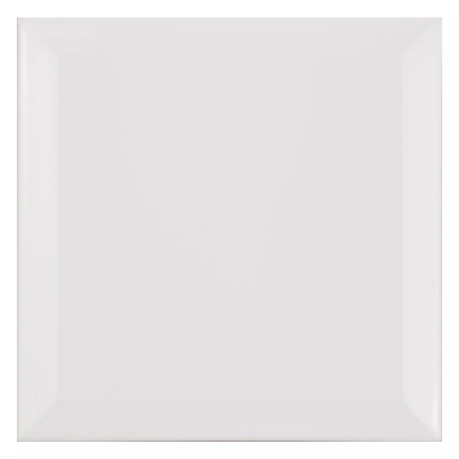 Ladrilho do metrô Branco Fosco 15x15 cm Faceta Eris Blanco