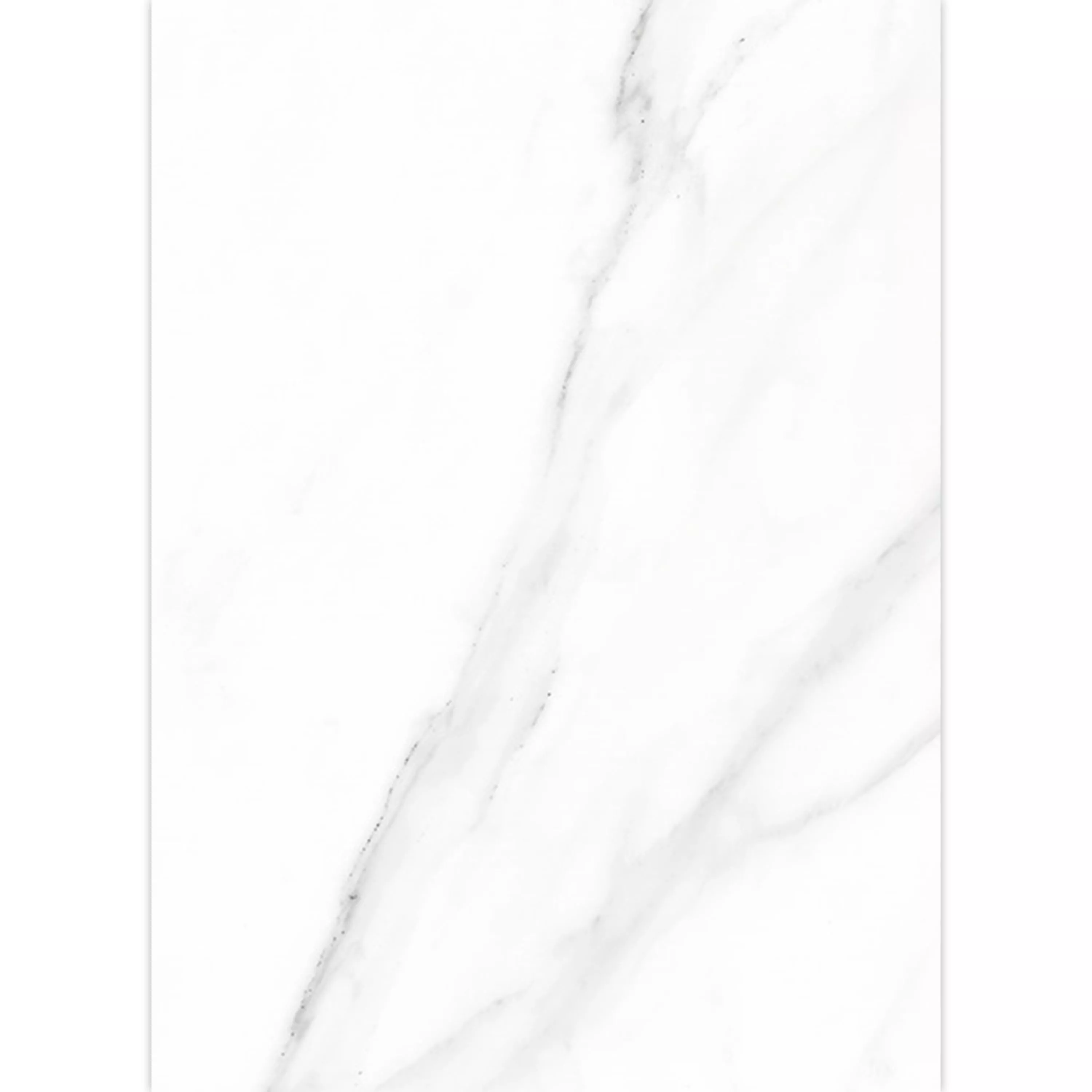 Ladrilhos Arcadia Aparência de Mármore Fosco Branco 60x120cm