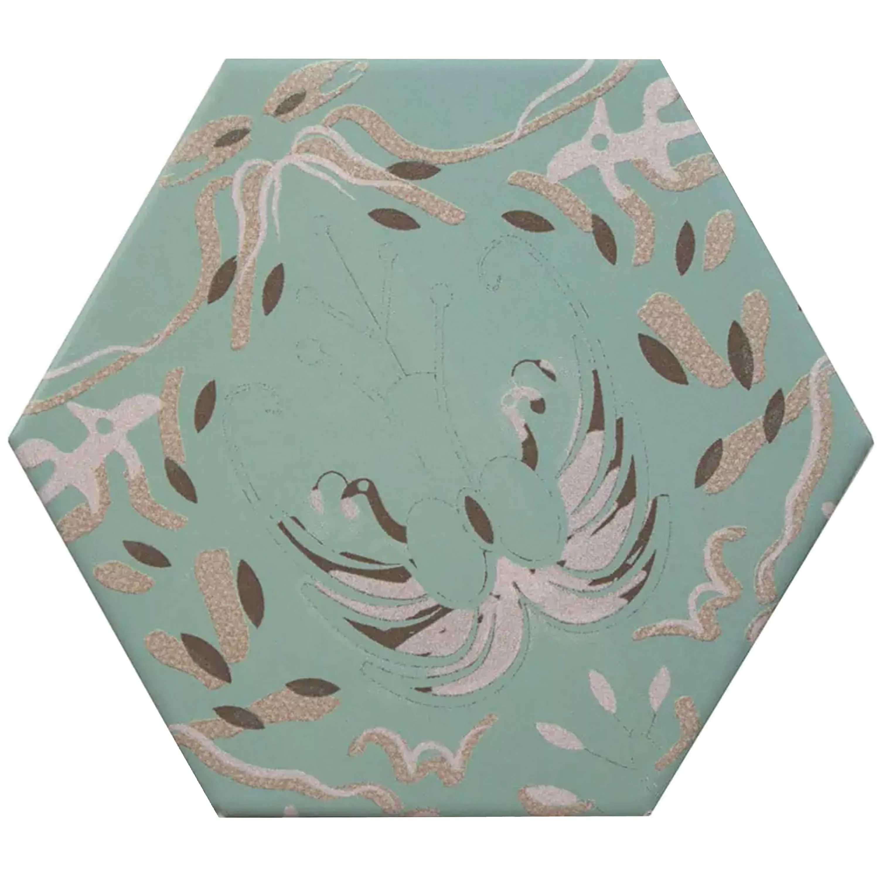 Grés Porcelânico Azulejos Modena Hexágono Decor 5