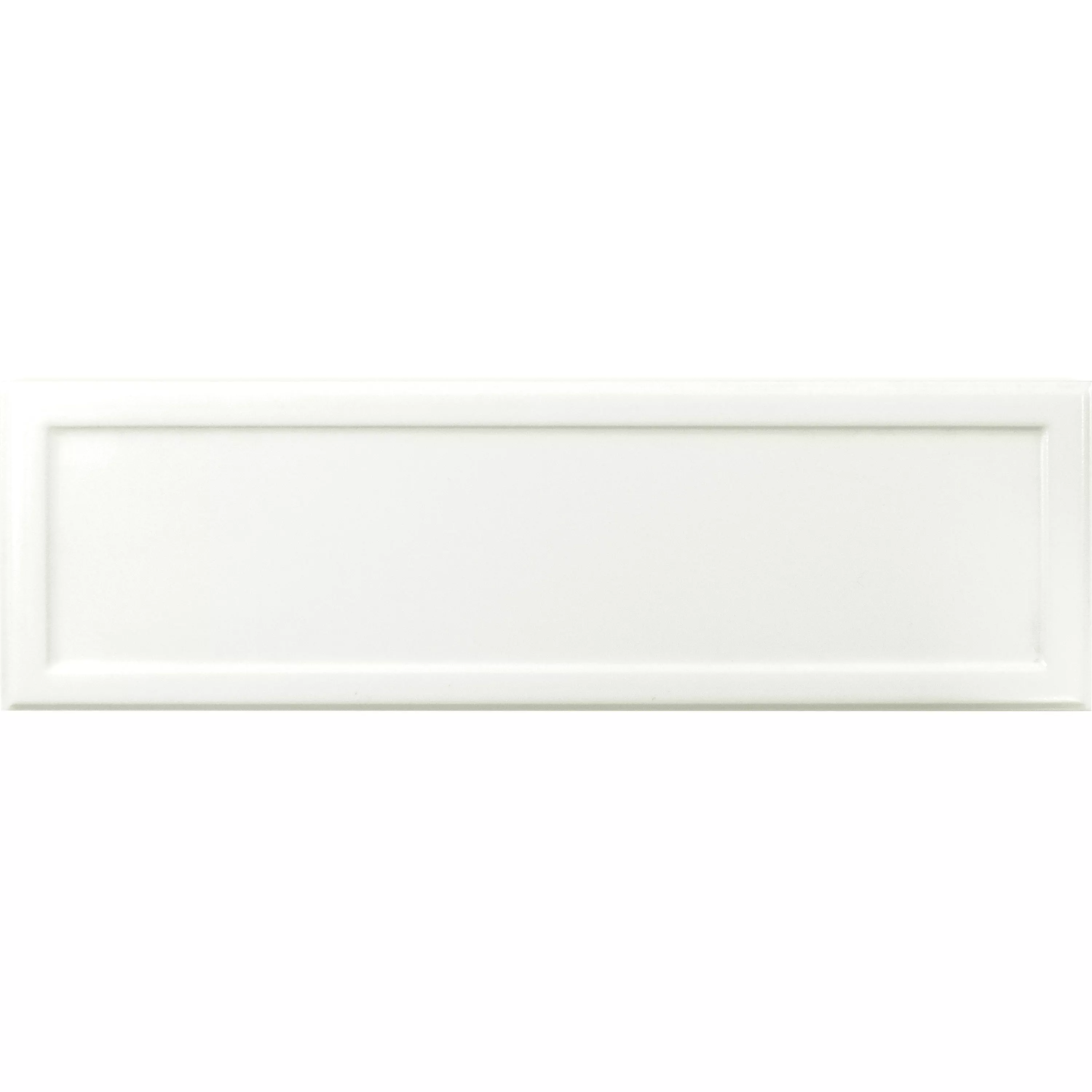 Metro Azulejo Kennedy Branco 10x30cm Metro Azulejo Kennedy Branco 10x30cm