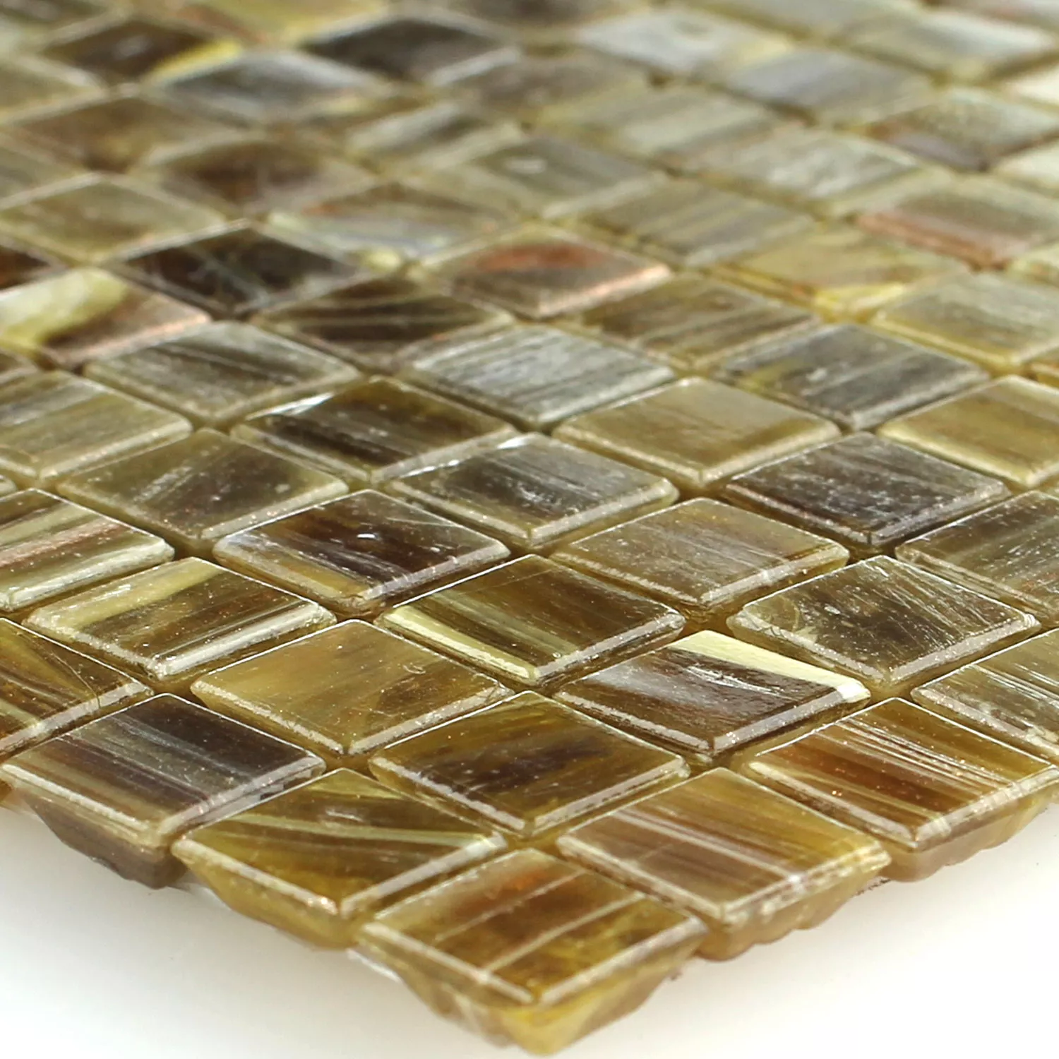 Azulejo Mosaico Trend-Vi Vidro Brillante 282 20x20x4mm