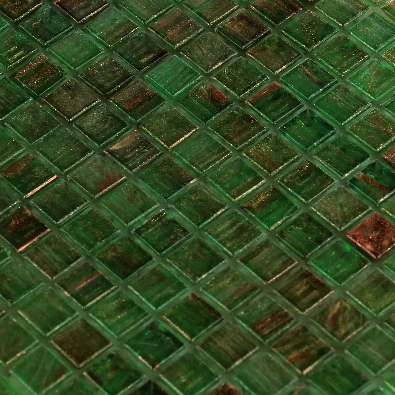 Mosaico De Vidro Trend-Vi Reciclando Brillante 236 10x10x4mm