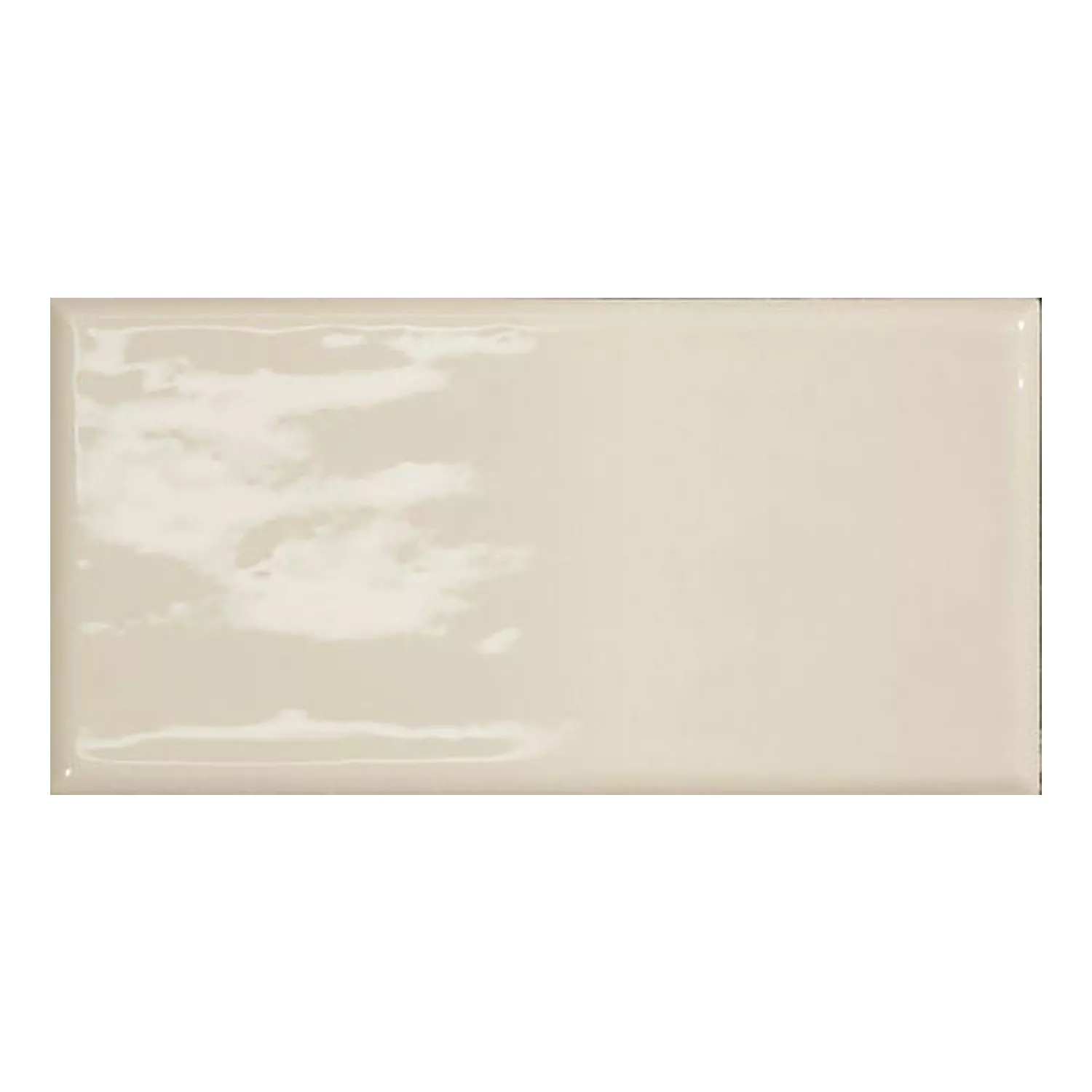 Calissi Cinza Brilhante Rústico 7,5x15 cm Light Grey