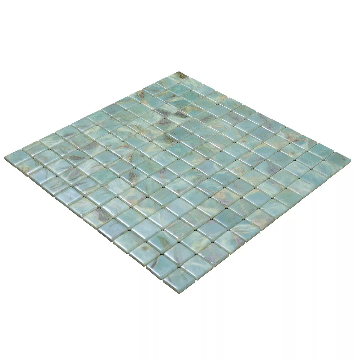 Vidro Piscina Pool Mosaico Alassio Turquesa 25