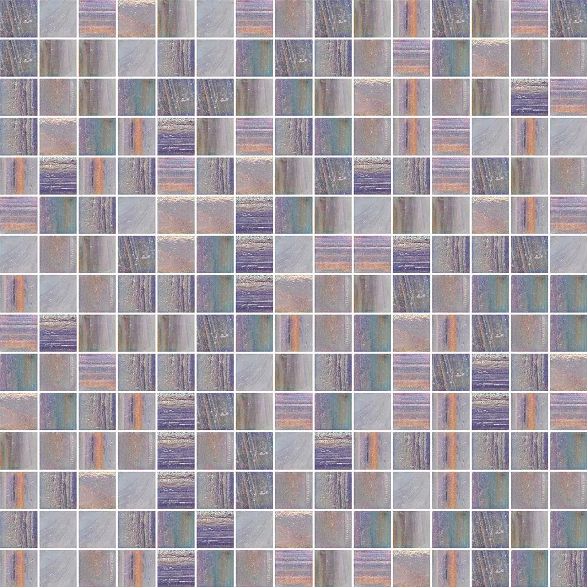 Mosaico De Vidro Azulejos Trend-Vi 824 Shining 20x20 mm