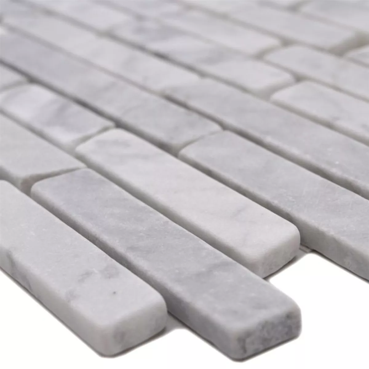 Mármore Pedra Natural Azulejo Mosaico Mali Carrara Branco