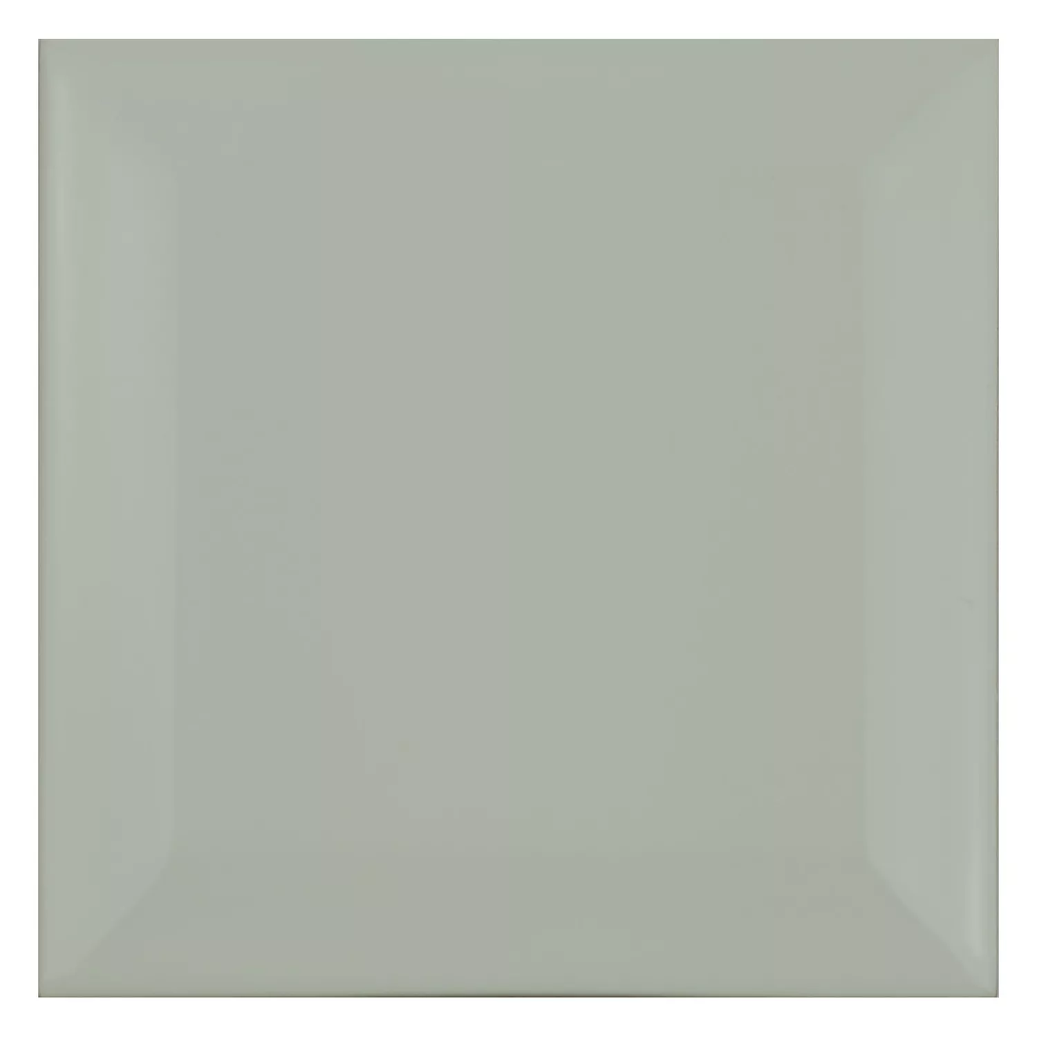 Ladrilho do metrô Verde Fosco 10x10 cm Faceta Catarina Sage