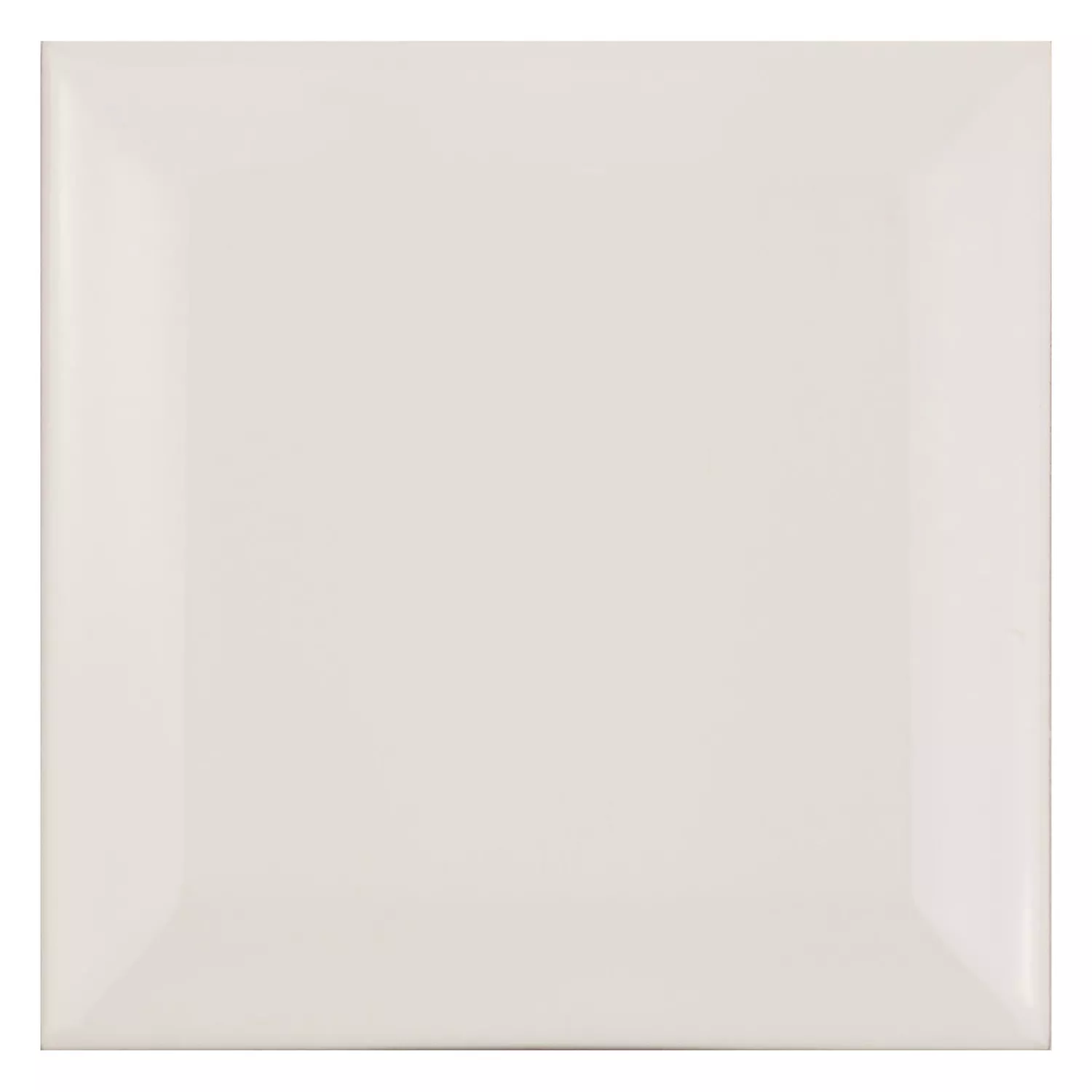 Ladrilho do metrô Cinza Fosco 10x10 cm Faceta Catarina Perla