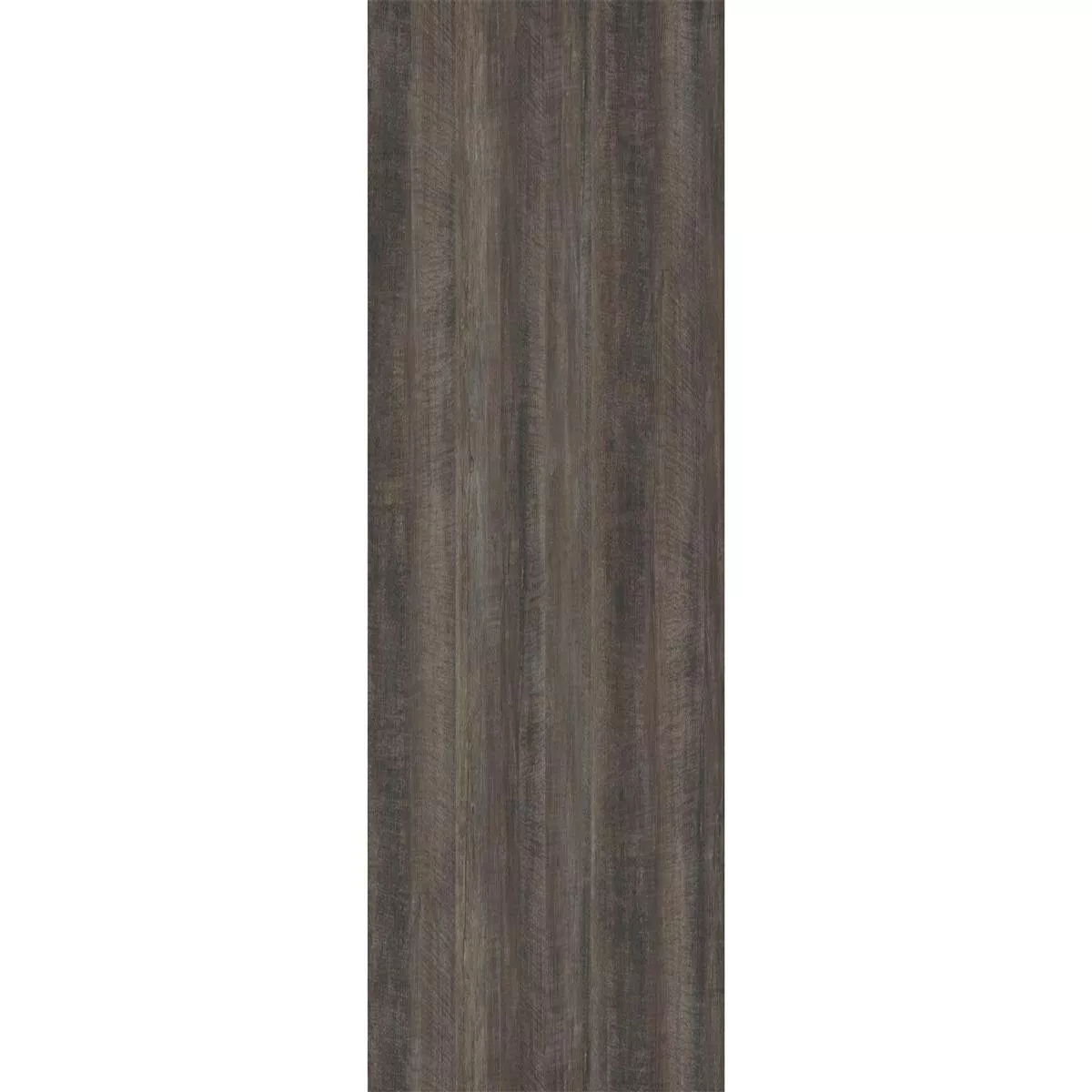 Piso De Vinil Sistema De Clique Tripton Marrom Escuro 17,2x121cm