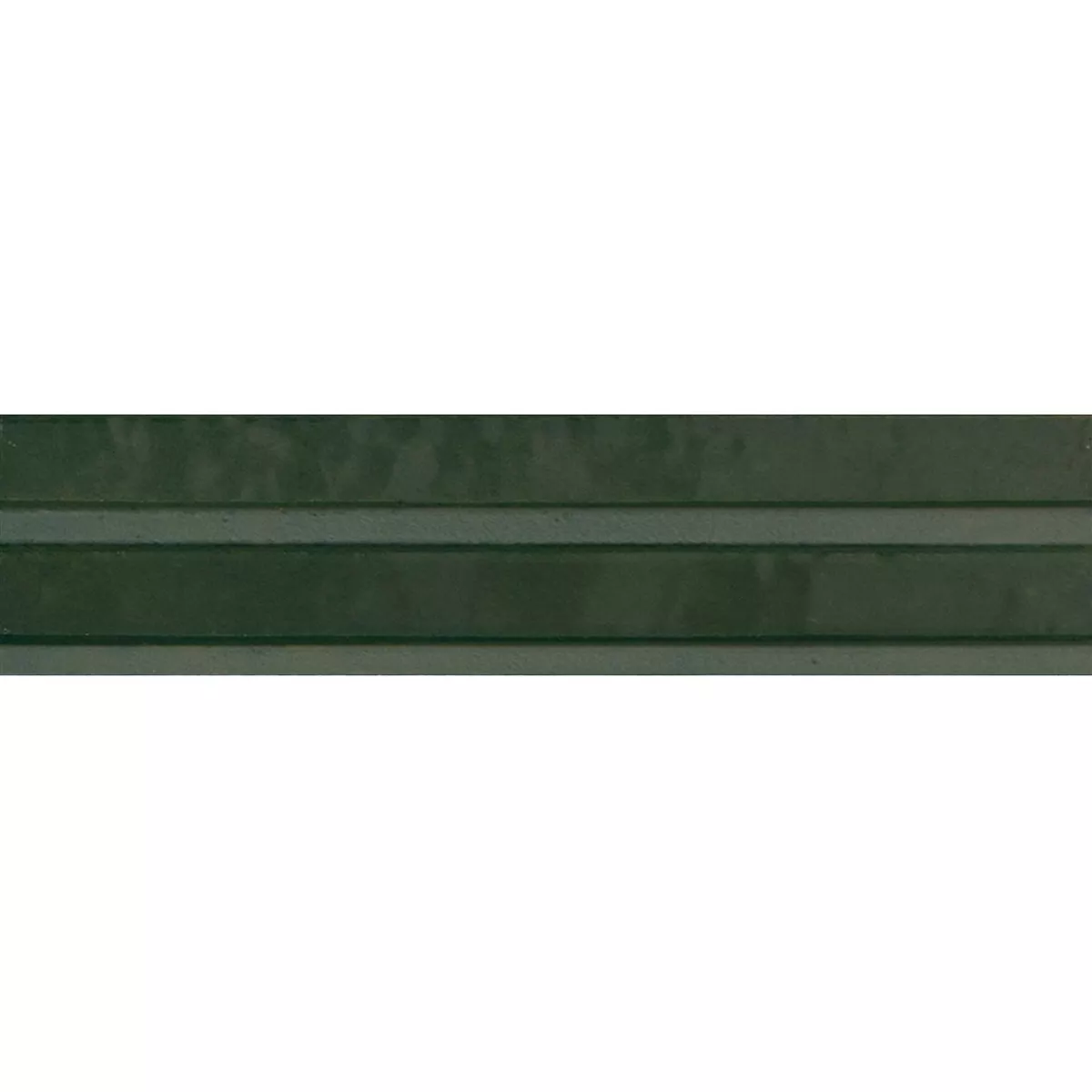 Artemis Verde Brilhante Estruturada 3D 6x24 cm