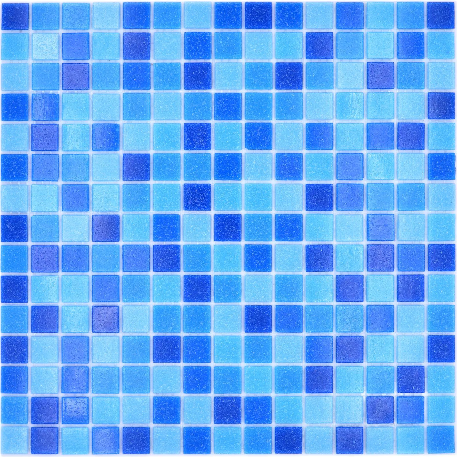 Padrão de Piscina Pool Mosaico North Sea Azul Mix