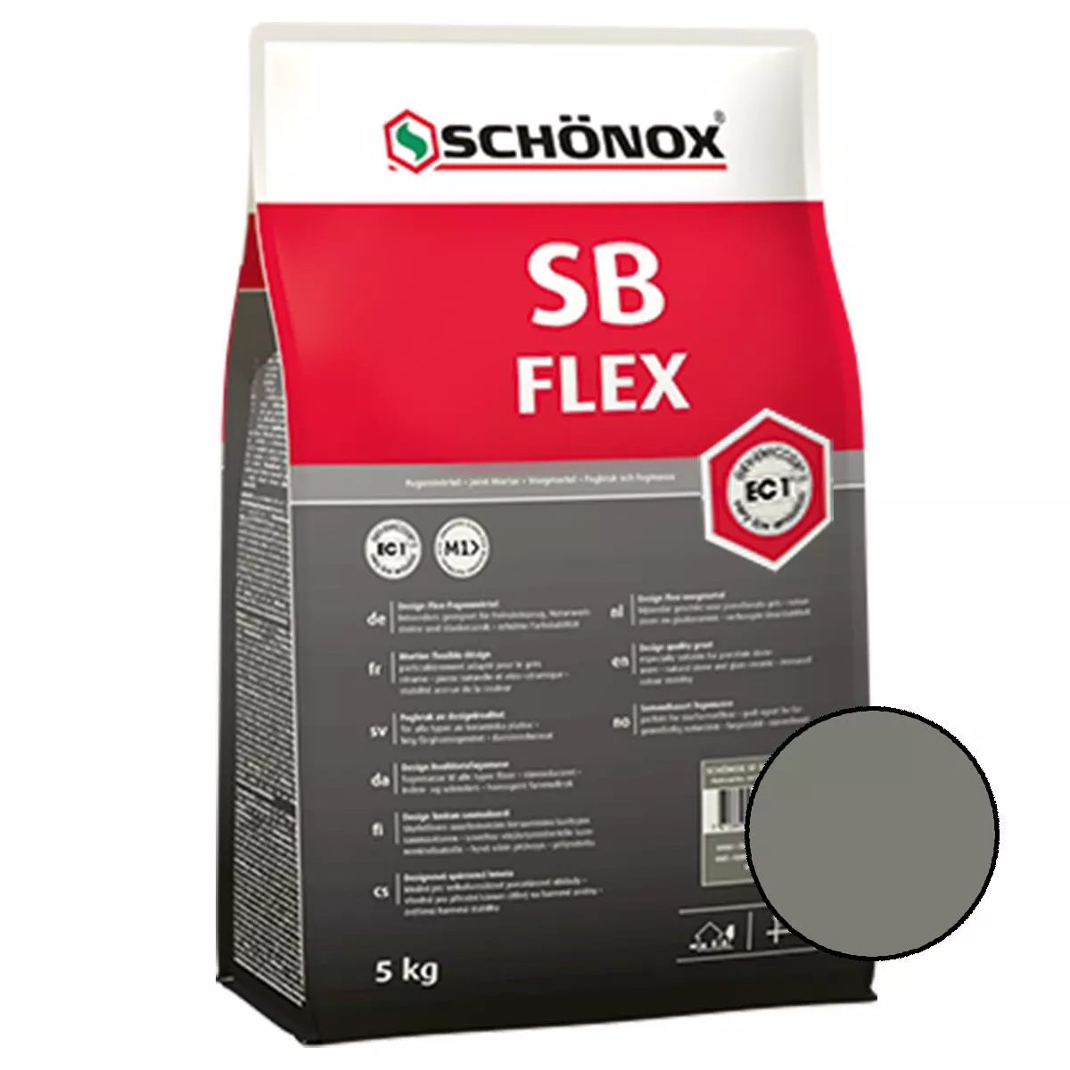Argamassa Schönox SB Flex Cinza 5 kg 