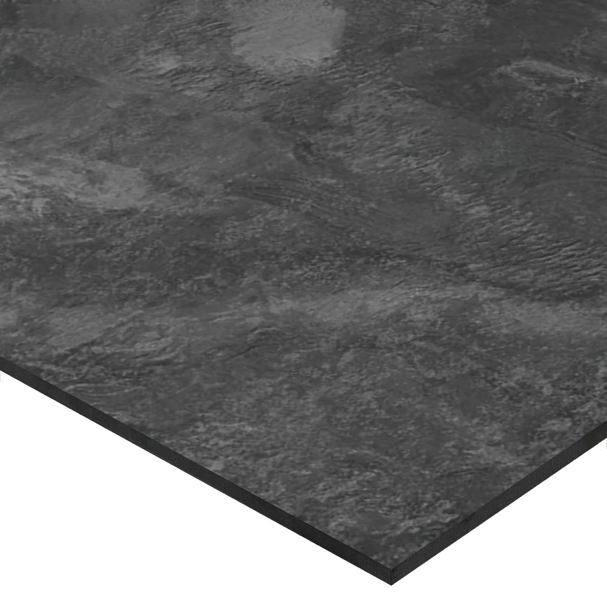 Ladrilhos Cortina Olhar Concreto Fosco Cinza Escuro 60x60cm