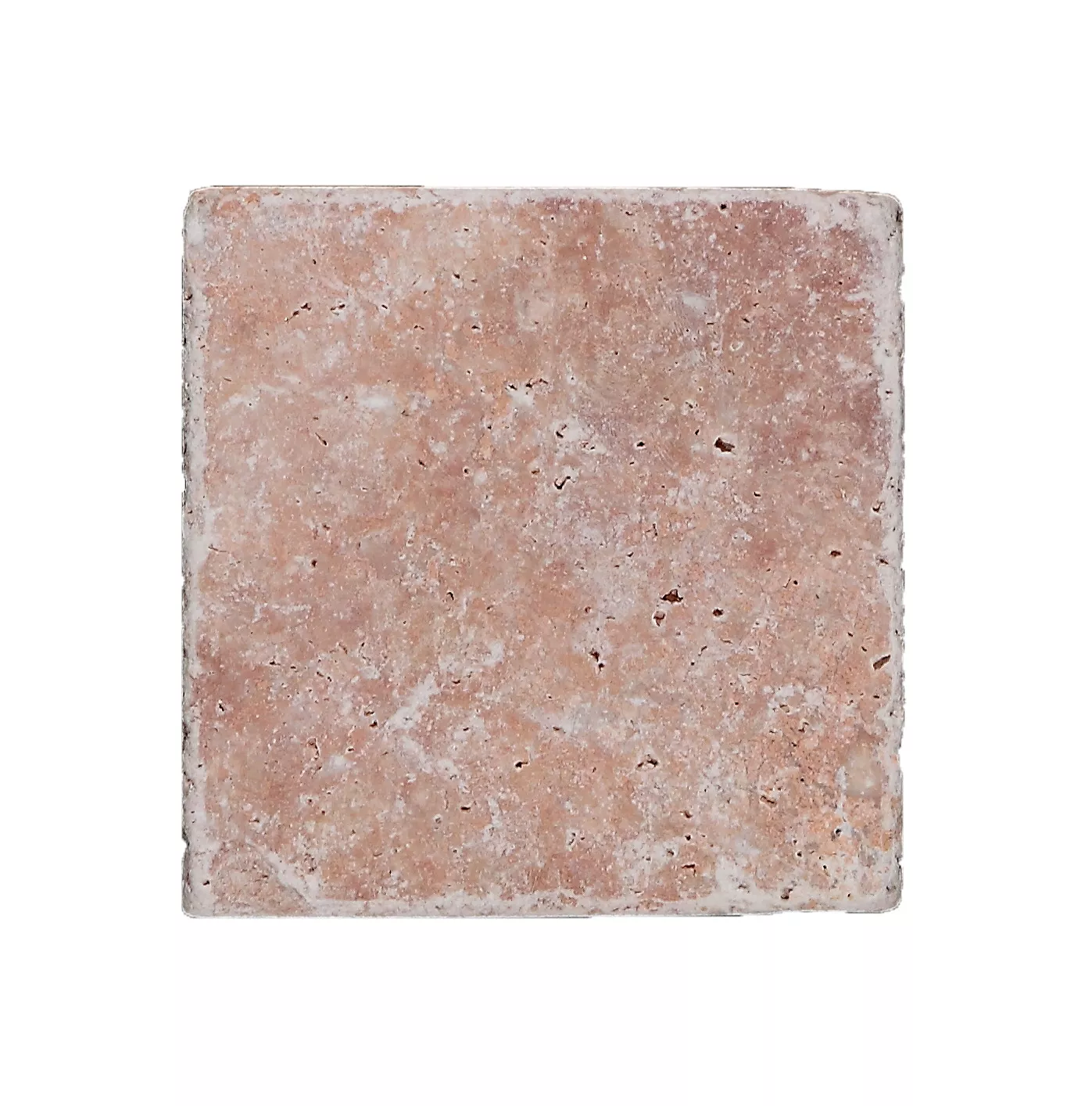 Ladrilhos De Pedra Natural Travertino Usantos Rosso 30,5x30,5cm