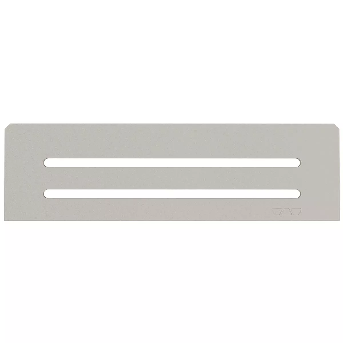 Nicho de parede retangular Schlüter Wave 30x8,7cm Bege