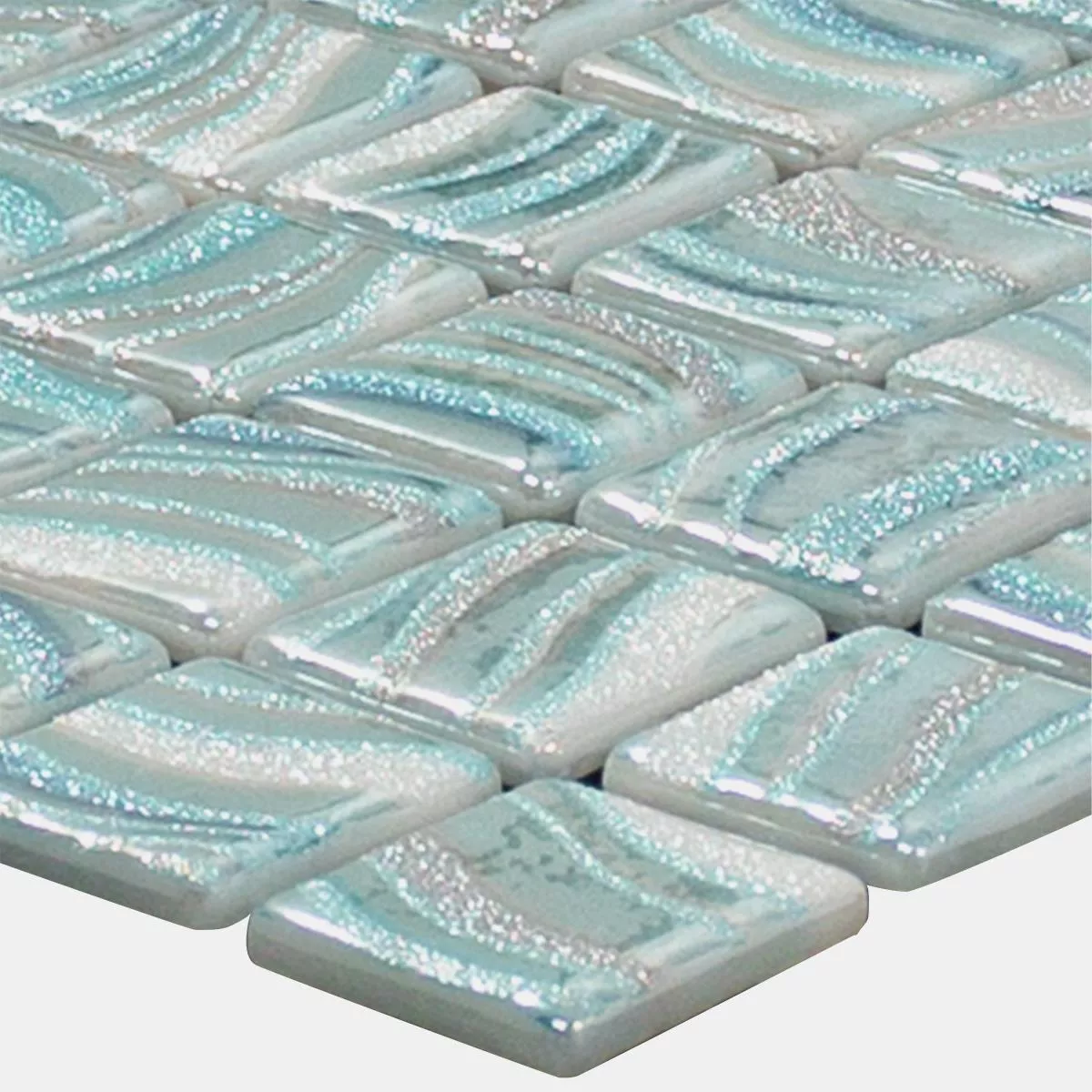 Vidro Piscina Pool Mosaico Marisburg Céu Azul Purpurina Vidro Piscina Pool Mosaico Marisburg Céu Azul Purpurina
