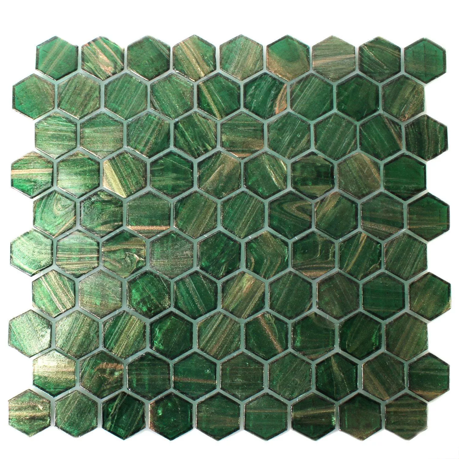 Azulejo Mosaico Trend-Vi Vidro Hexagonal 236