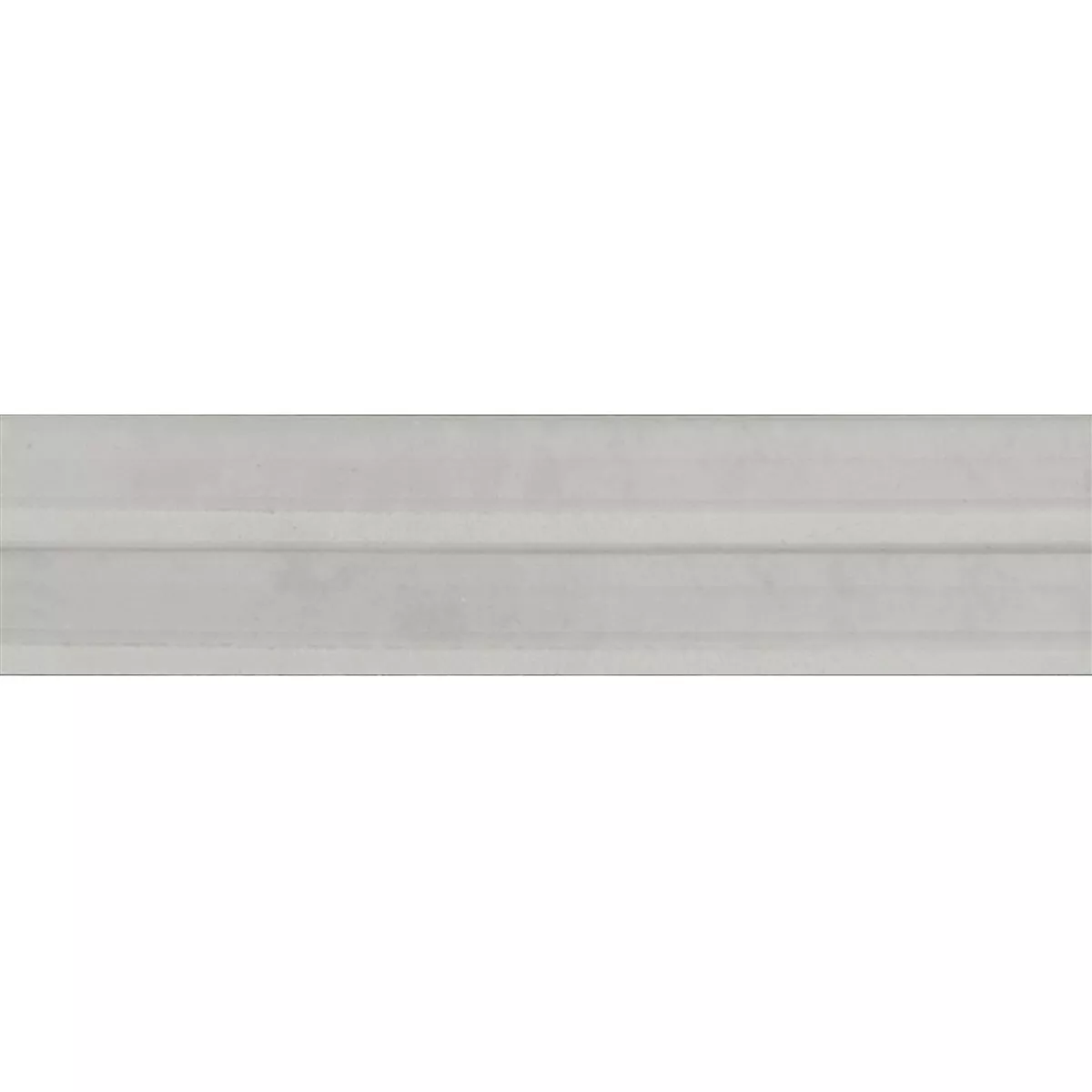 Artemis Branco Brilhante Estruturada 3D 6x24 cm