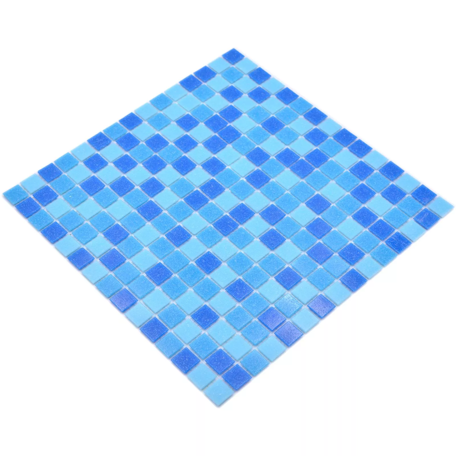 Padrão de Piscina Pool Mosaico North Sea Azul Turquesa Mix