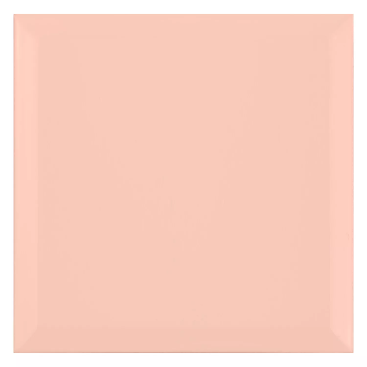 Ladrilho do metrô Laranja Fosco 20x20 cm Faceta Freetown Salmon