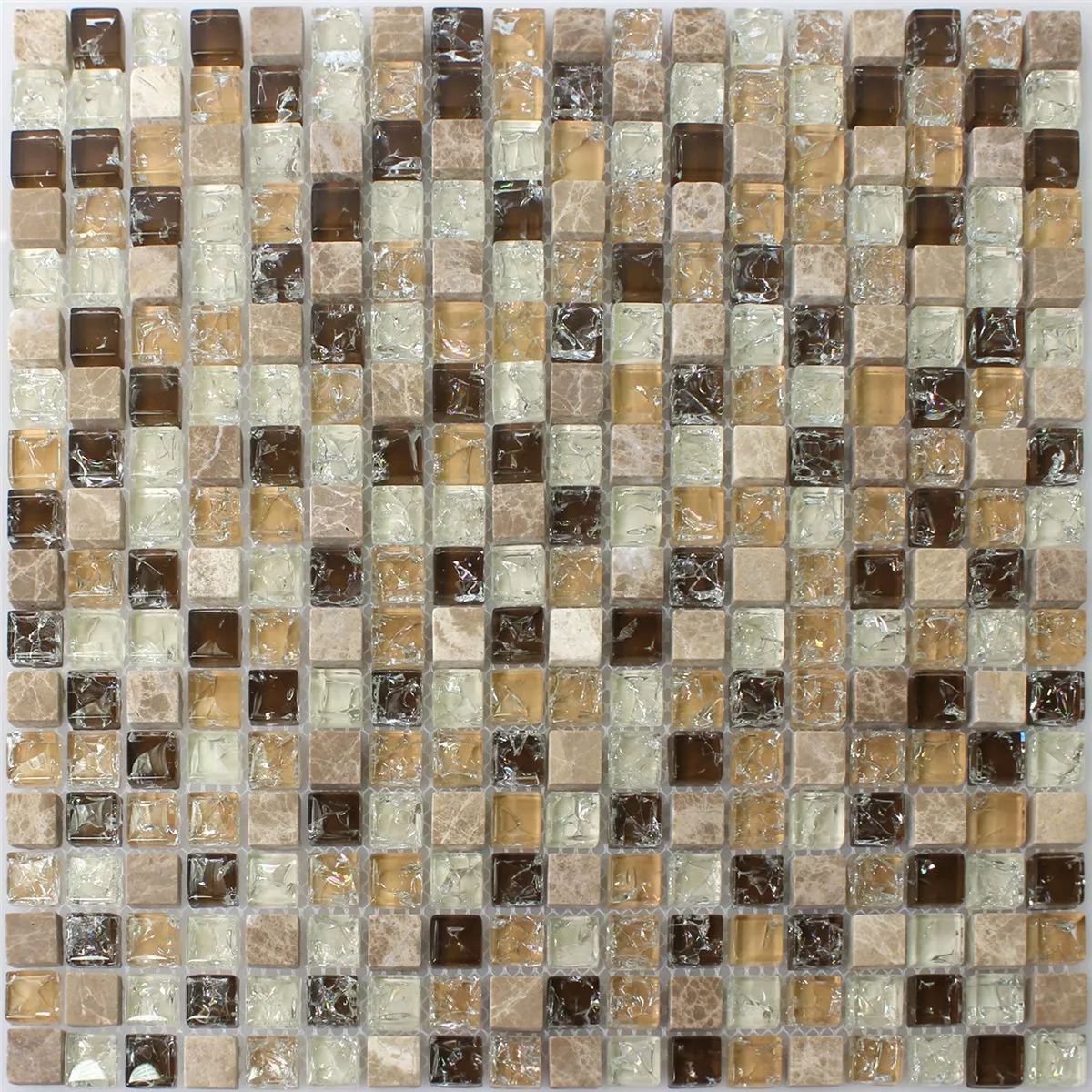 Padrão de Mosaico De Vidro Pedra Natural Vidro Quebrado Emperador