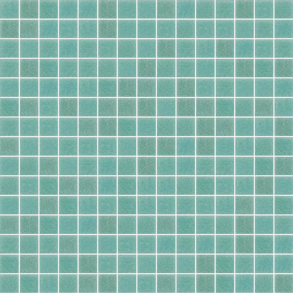 Mosaico De Vidro Telha Trend-Vi Vitreo 140 Turquesa 20x20mm