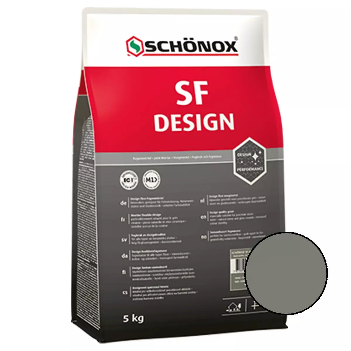 Argamassa Schönox SF Design Cinza 5 kg Argamassa Schönox SF Design Cinza 5 kg