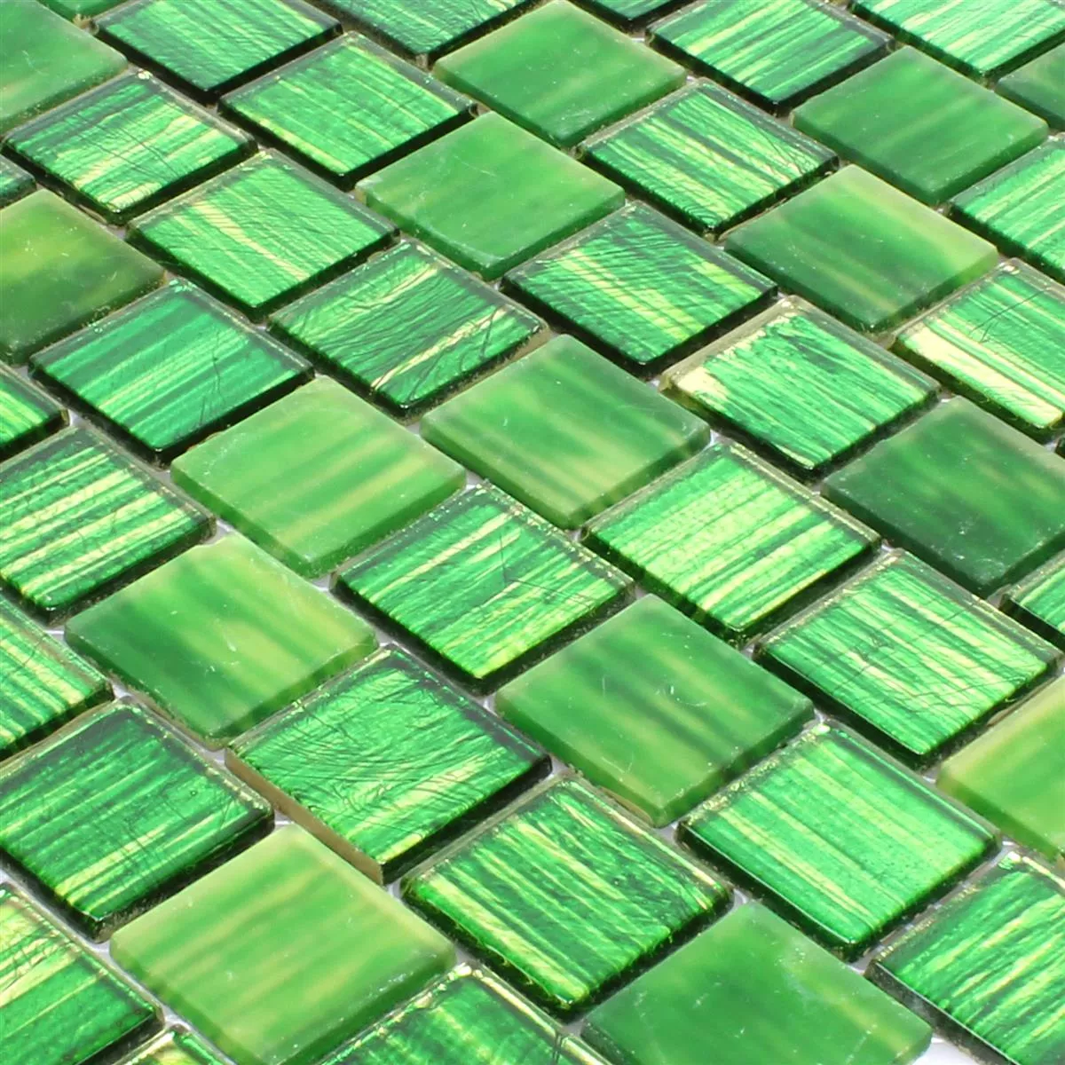 Mosaico De Vidro Azulejos Lanzarote Verde Estreito