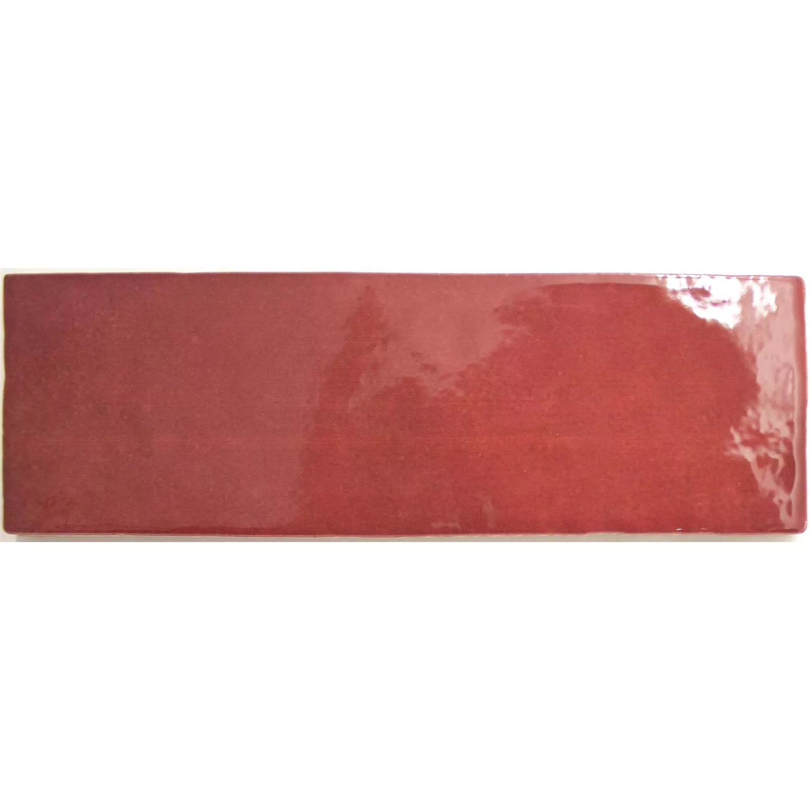 Azulejos Concord Óptica de Onda Vermelho 6,5x20cm Azulejos Concord Óptica de Onda Vermelho 6,5x20cm