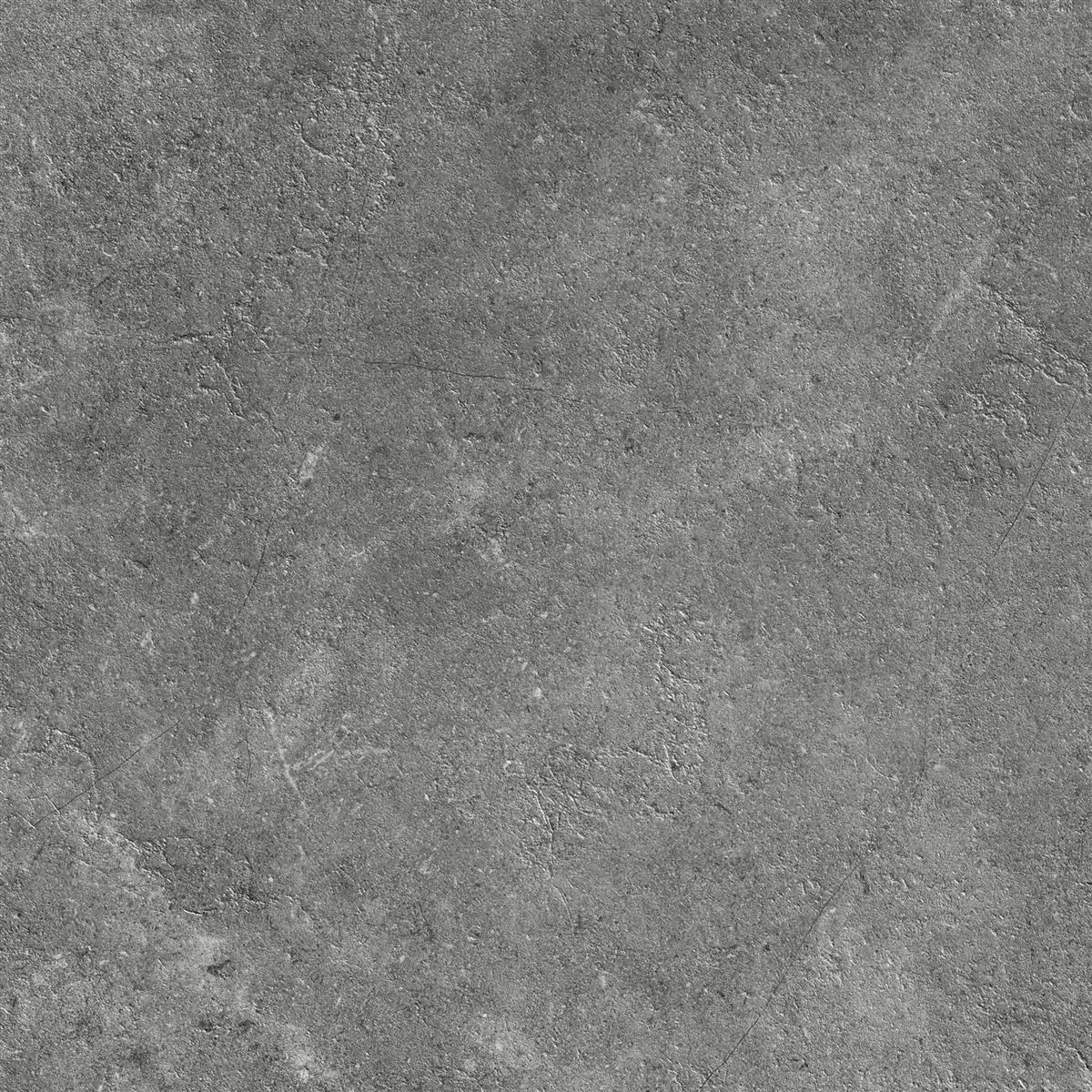 Lajes de Terraço Bangui Olhar de Pedra Cinza Escuro 60x60 cm Lajes de Terraço Bangui Olhar de Pedra Cinza Escuro 60x60 cm