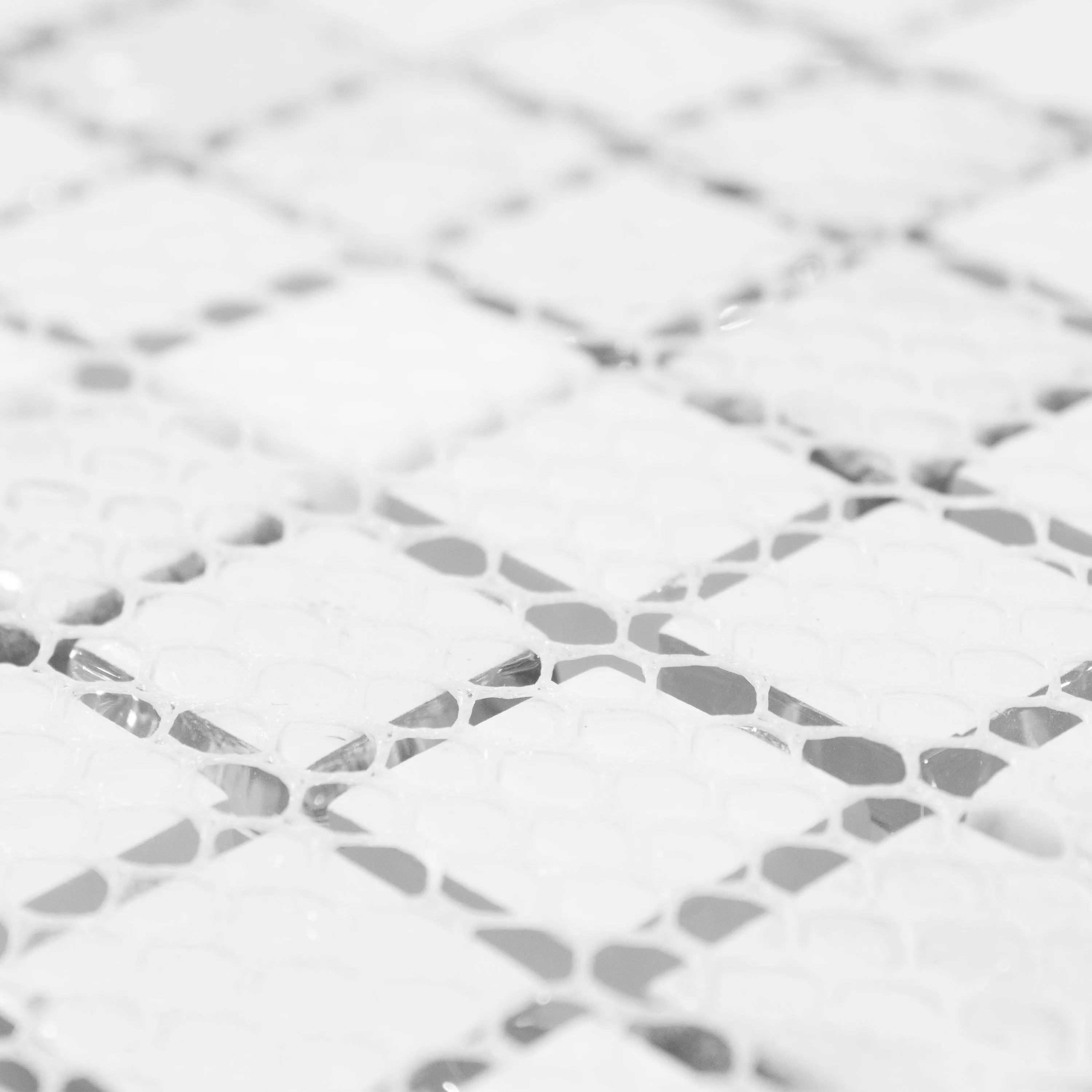 Padrão de Mosaico De Vidro Azulejos Lexington Vidro Mistura de Materiais Branco