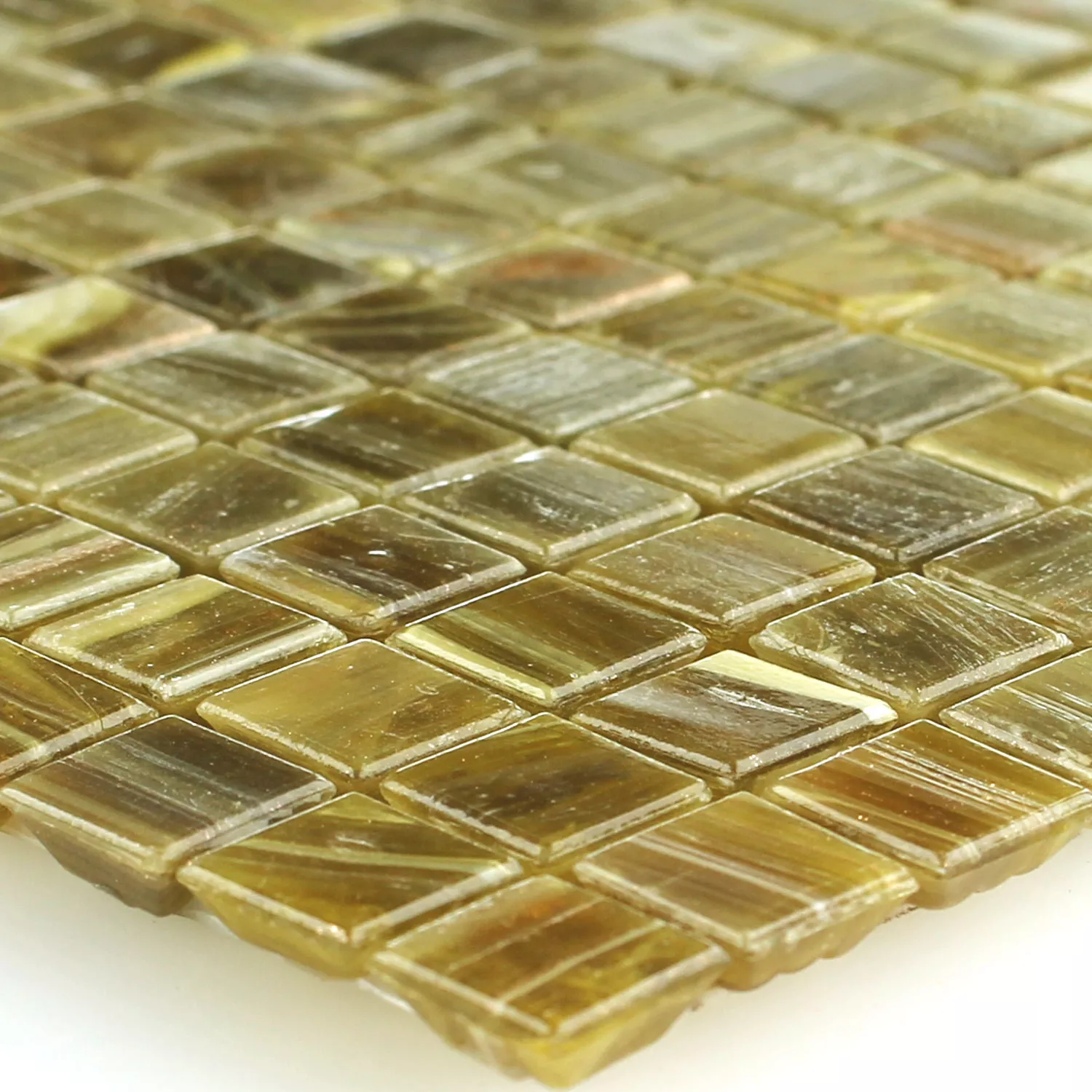 Azulejo Mosaico Trend-Vi Vidro Brillante 20x20x4mm
