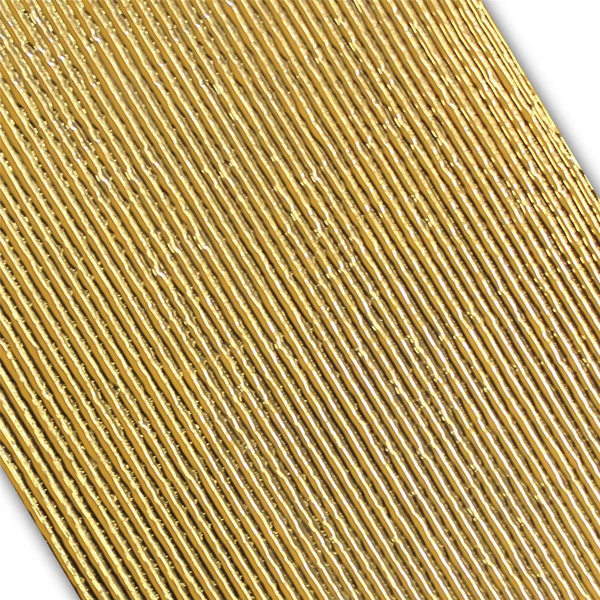 Decoração De Parede Telha Ouro 30x60cm