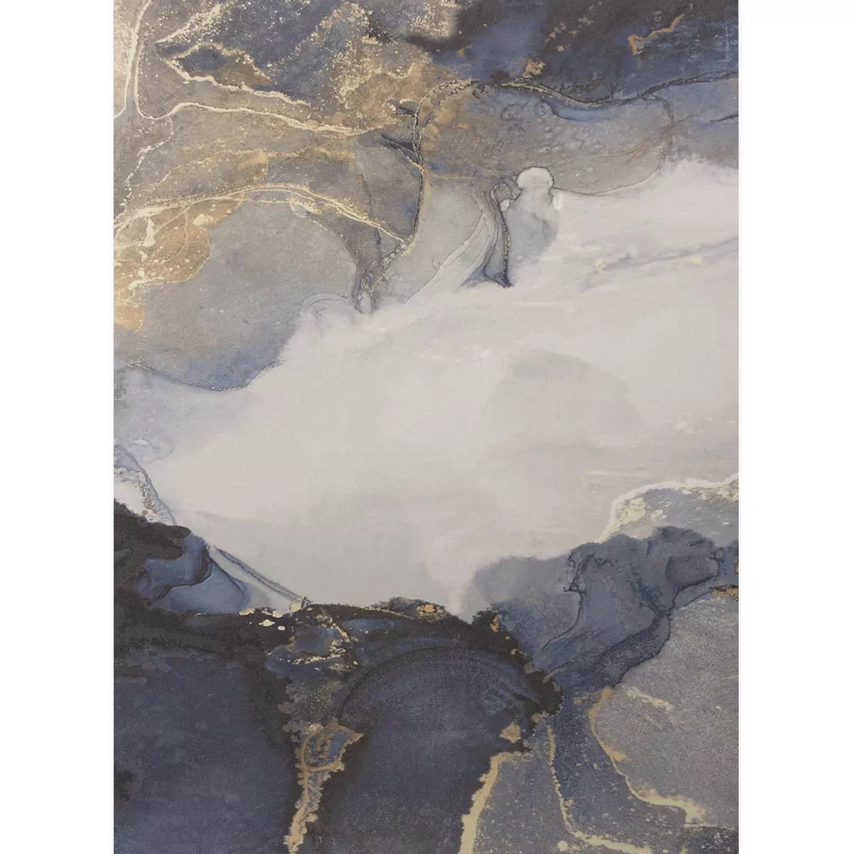 Ladrilho Vinland Aparência de Mármore Polido Azul Cinza Ouro 60x120cm Ladrilho Vinland Aparência de Mármore Polido Azul Cinza Ouro 60x120cm