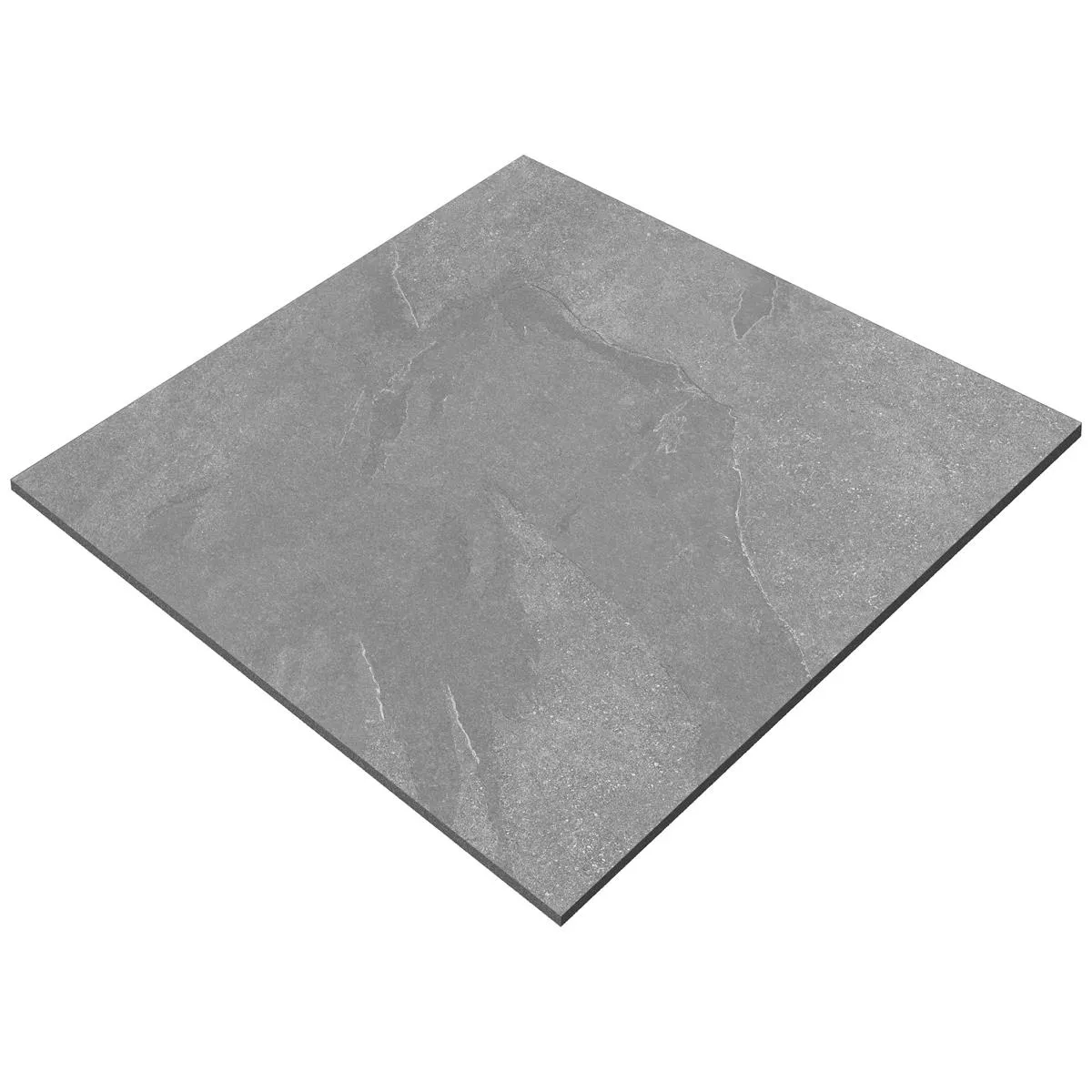 Ladrilho Memphis Olhar de Pedra R10/B Antracite 60x60cm